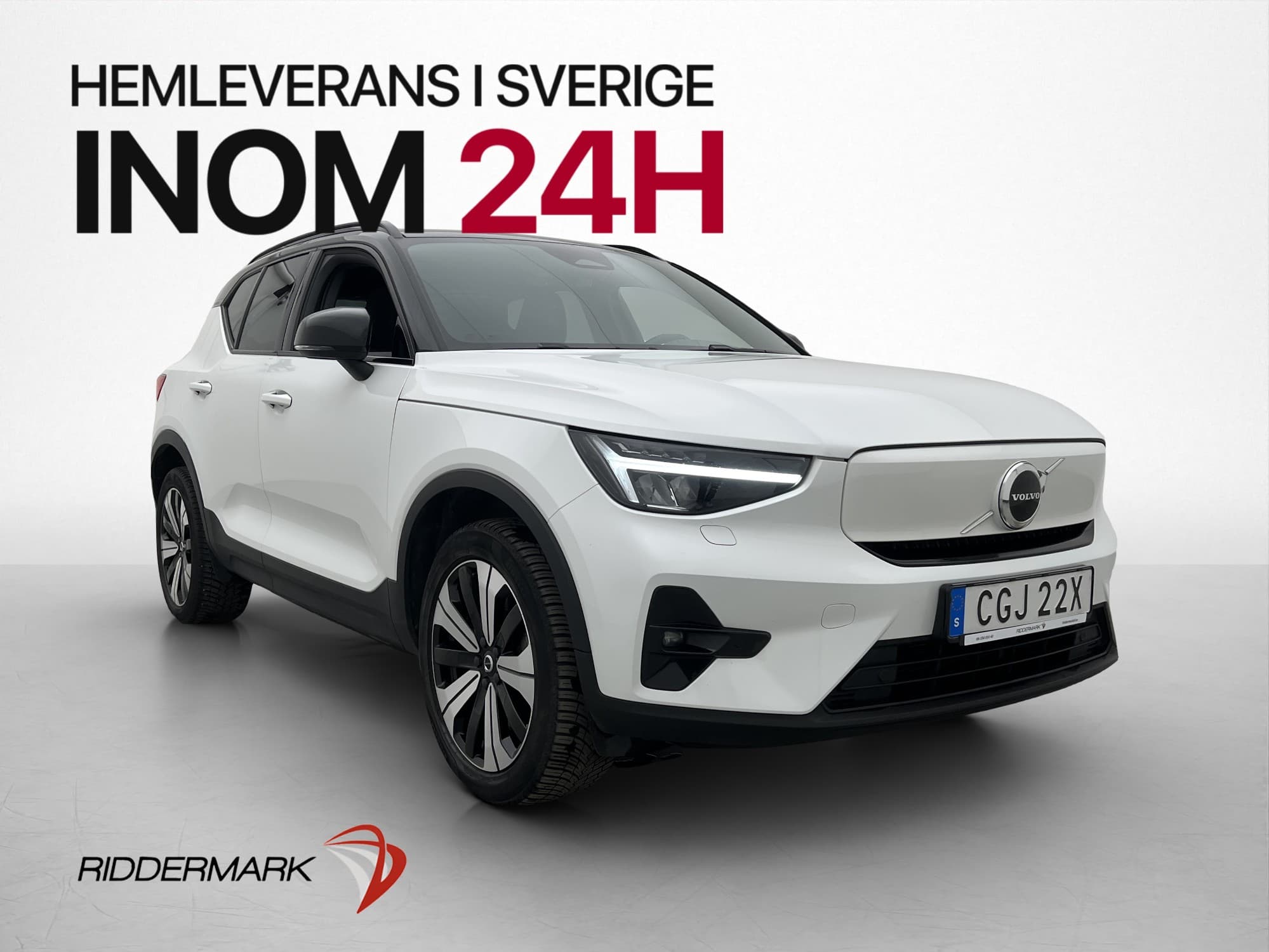 Volvo XC40 Recharge Single Motor Plus Värmare Kamera CarPlay