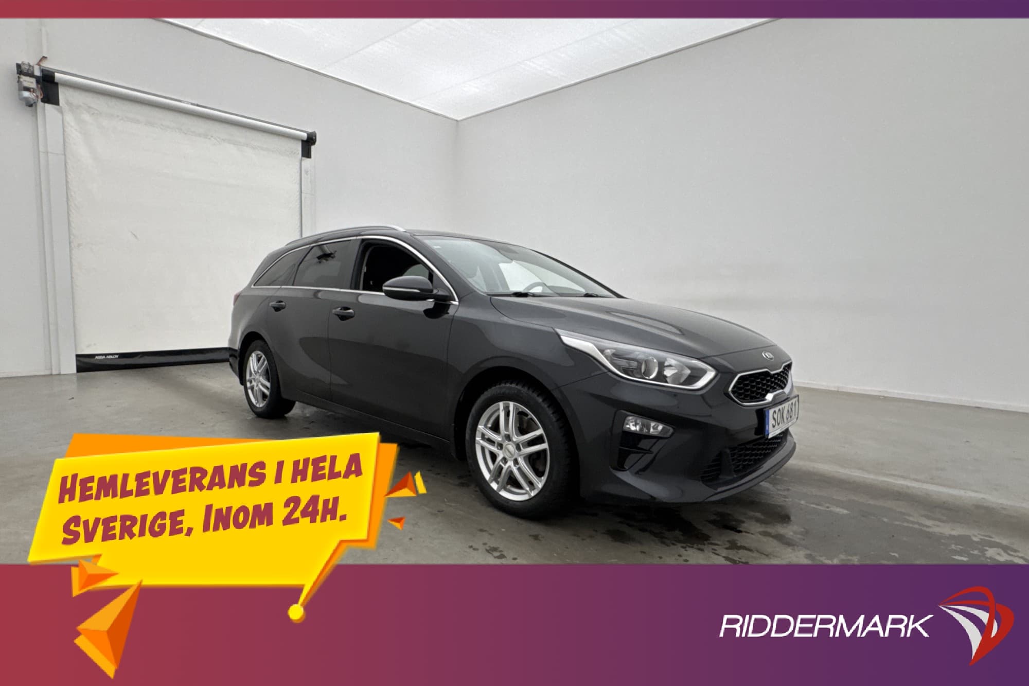 Kia Ceed SW 1.4 T-GDI B-kamera Rattvärme Apple CarPlay 140hk