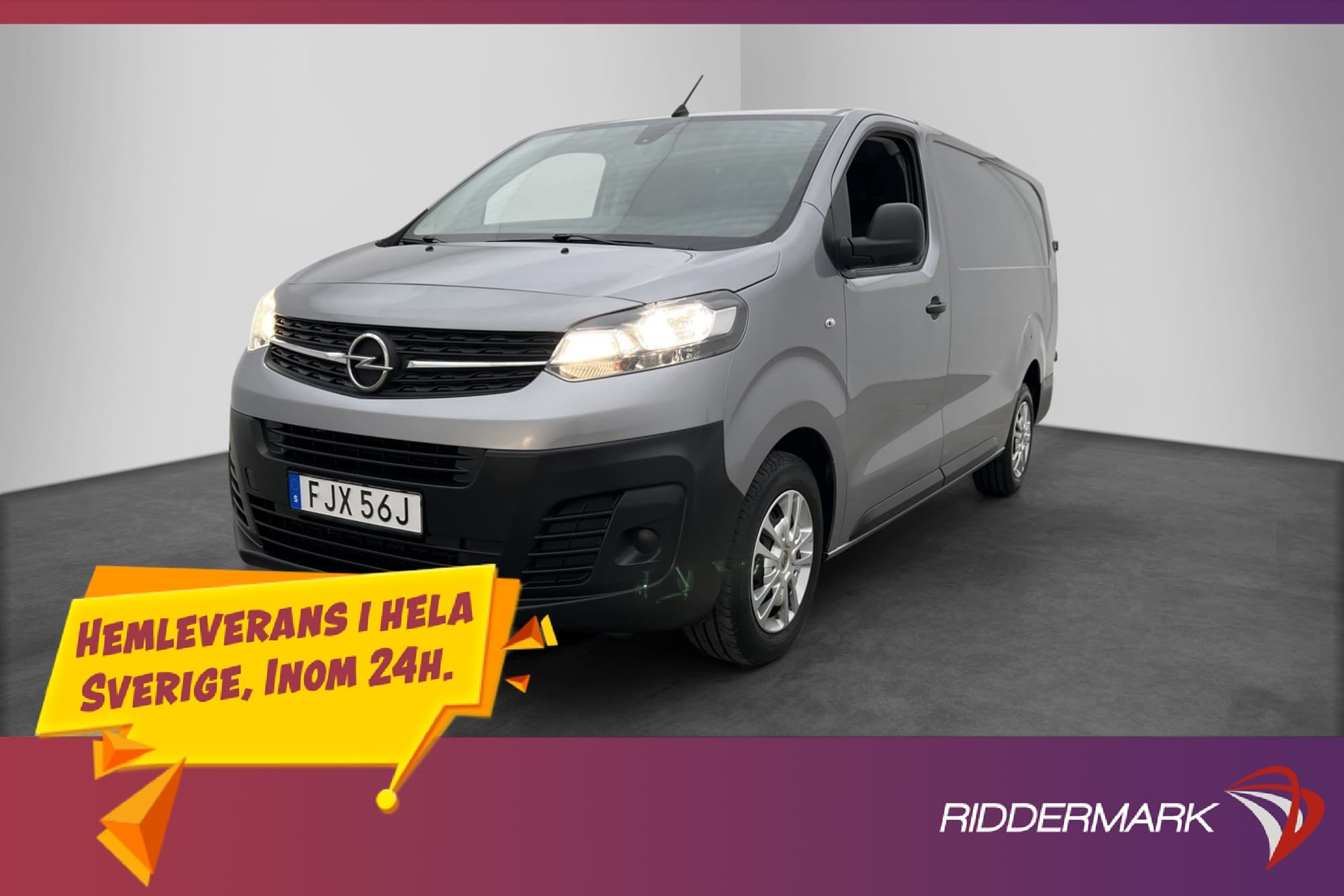 Opel Vivaro L3 2.0 Värmare Dragkrok B-Kamera CARPLAY MOMS