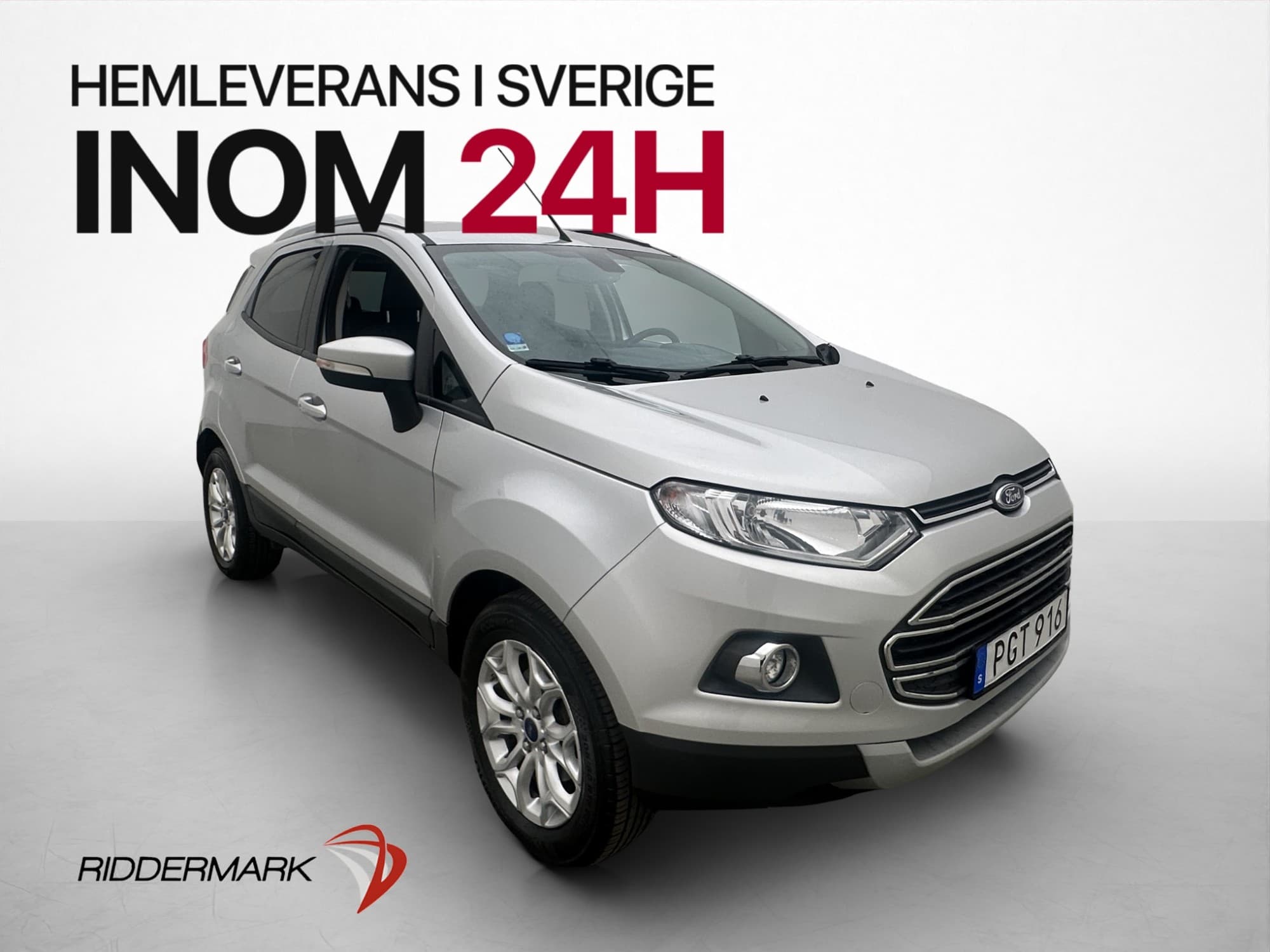 Ford EcoSport Titanium Plus P-sensorer Bluetooth Farthållare
