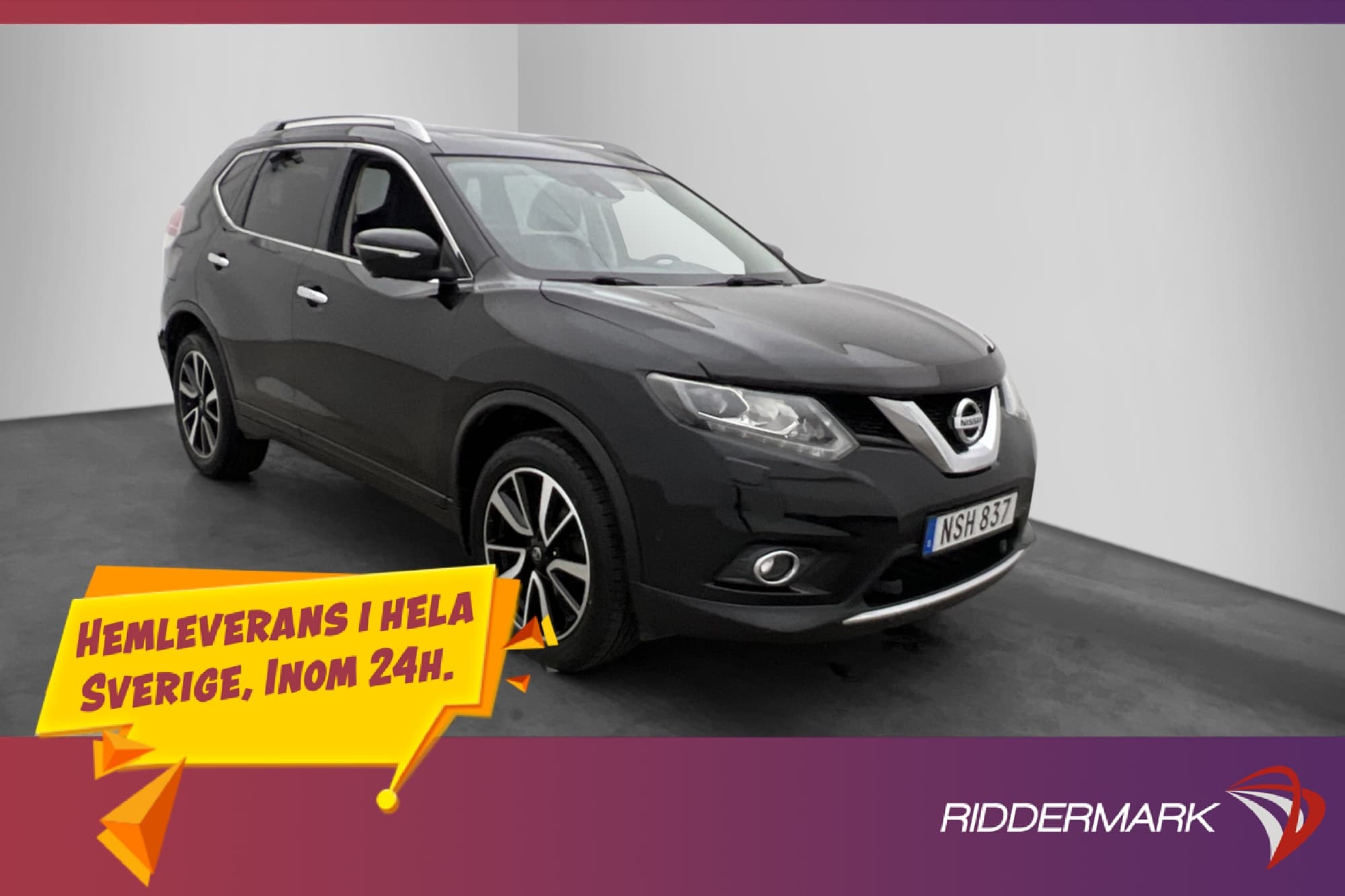 Nissan X-Trail 1.6 dCi 130hk Tekna Pano Skinn Navi 0,51/mil