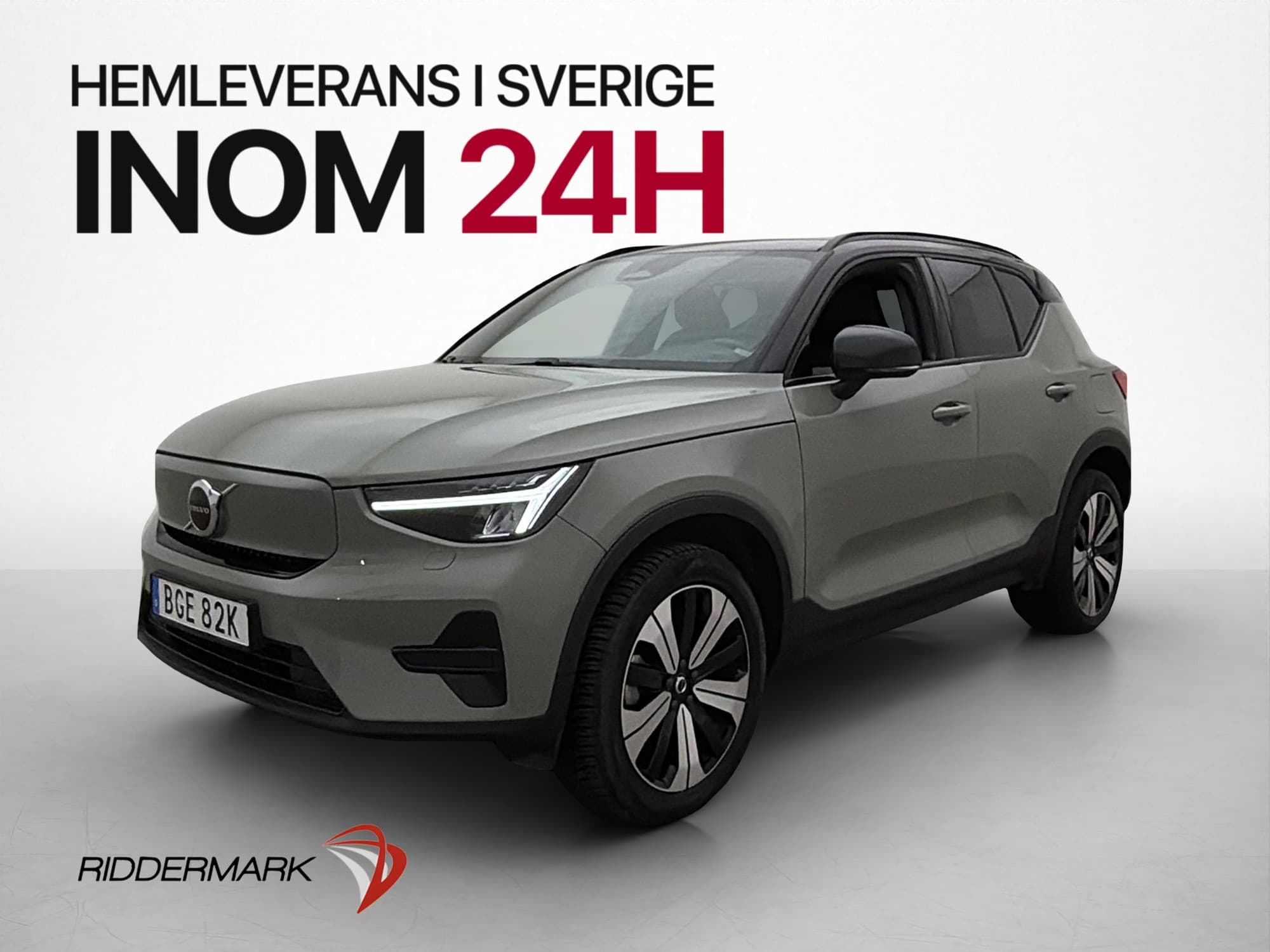 Volvo XC40 Recharge Twin motor Core Kamera Värmare Navi MOMS