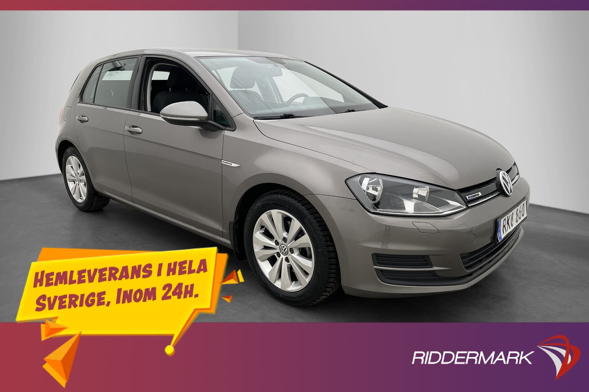 Volkswagen Golf 1.6 TDI 110hk Base Farthållare 0,32l/mil
