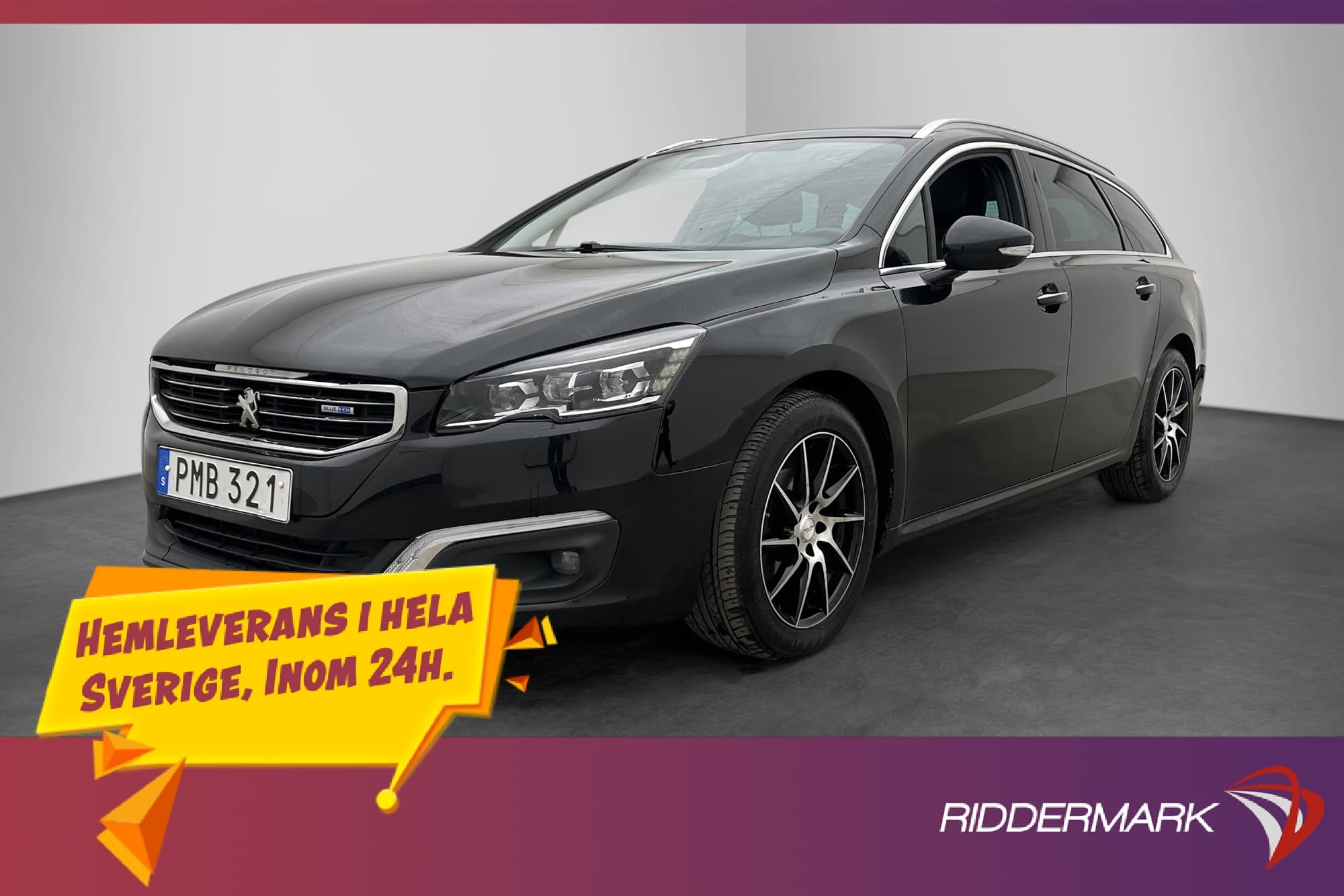 Peugeot 508 SW SW 1.6 BlueHDi 120hk Allure Värmare Pano GPS