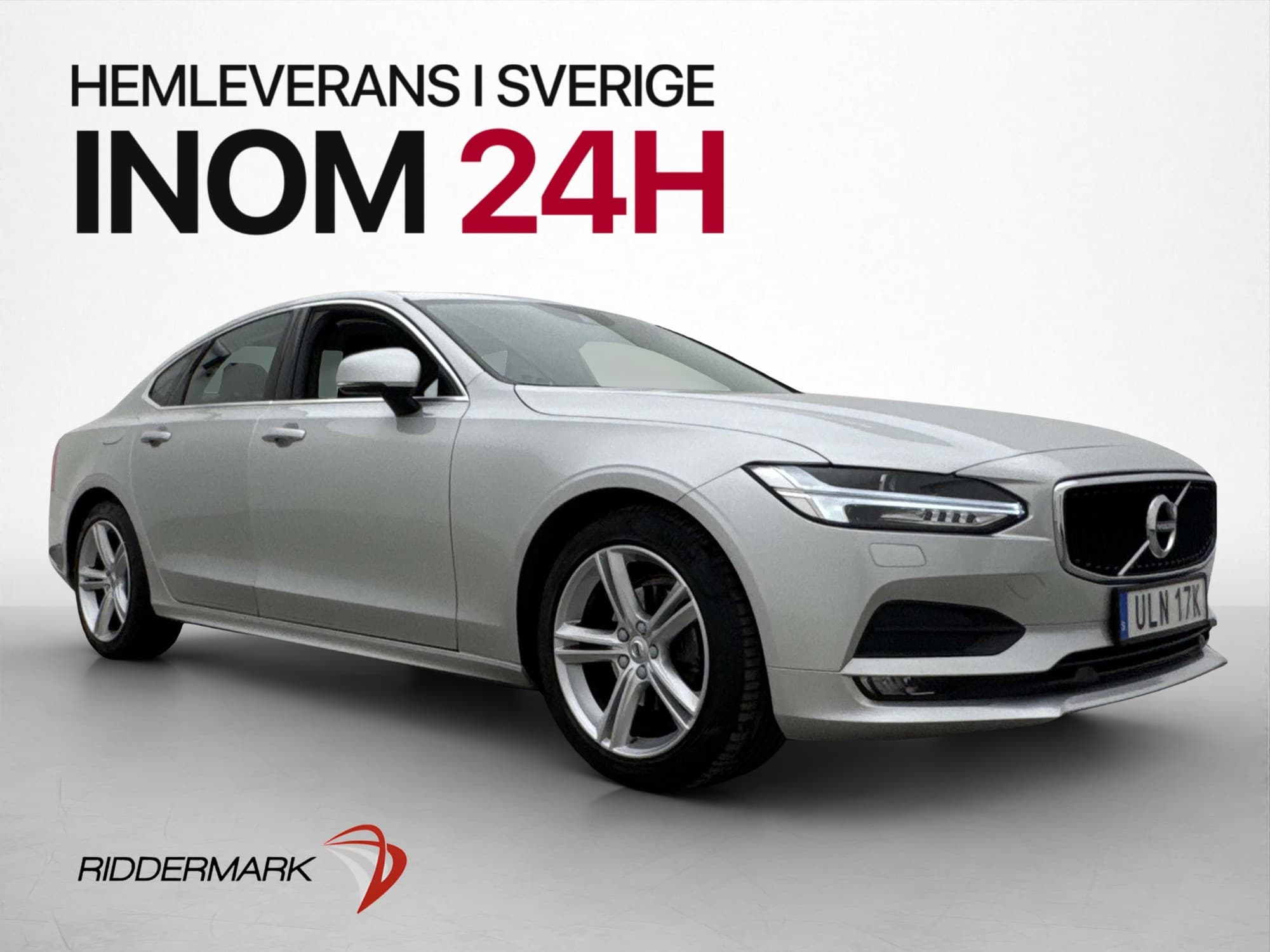 Volvo S90 D4 Advanced VOC D-Värmare Rattvärme CarPlay Skinn
