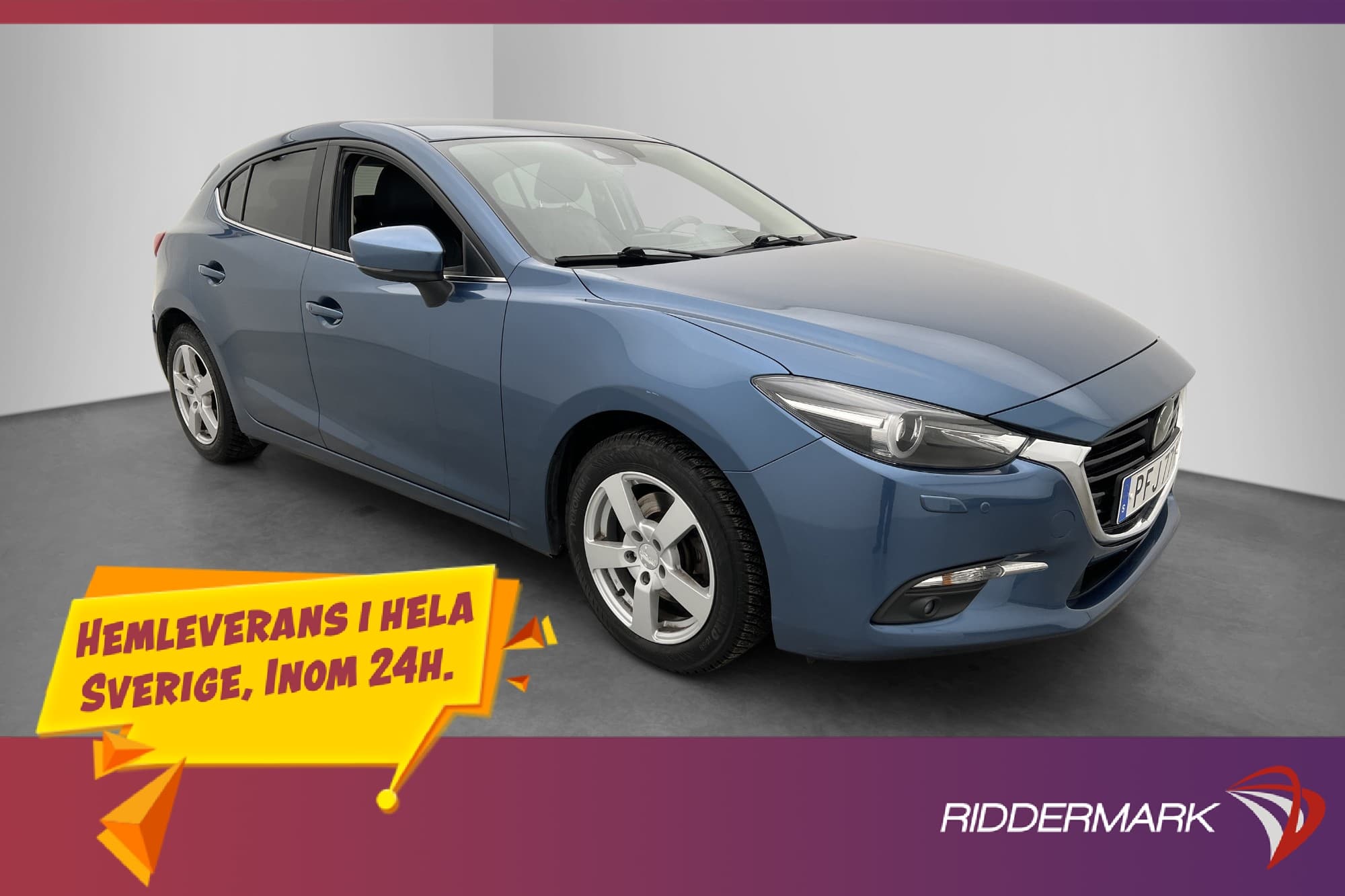 Mazda 3 Sport 2.0 SKYACTIV-G HUD Läder Kamera Adapt-fart