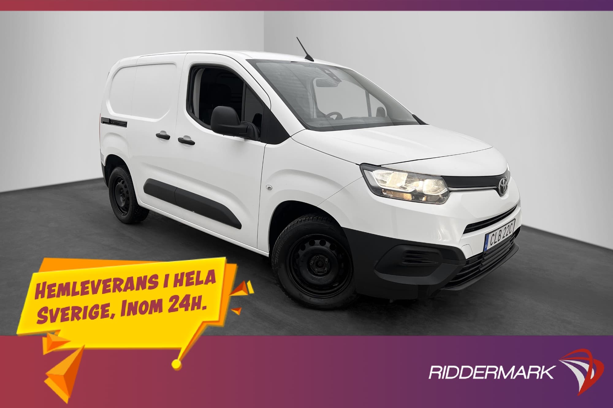 Toyota ProAce City 1.5D Drag PDC Bluetooth Farthållare MOMS