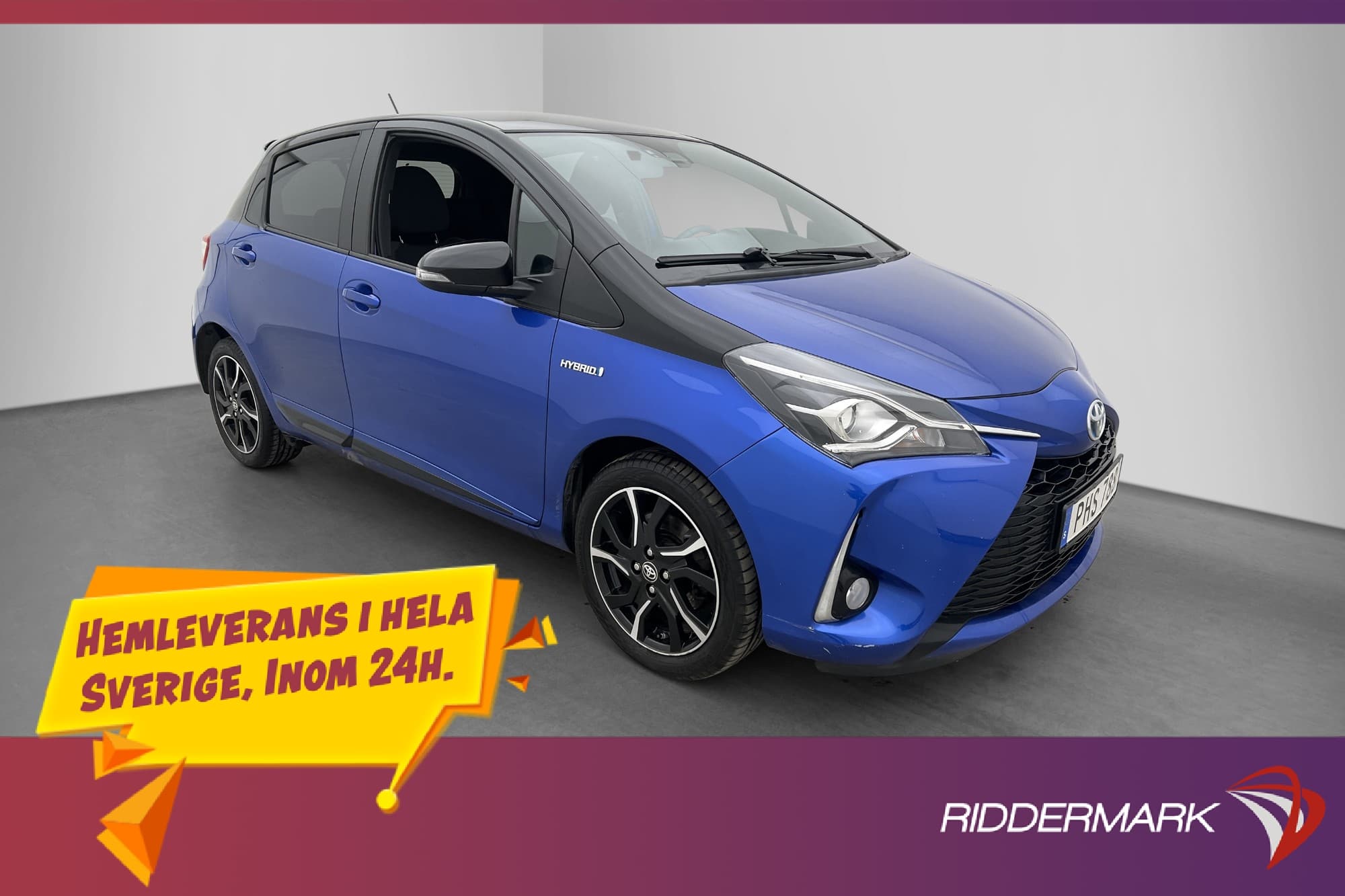 Toyota Yaris Hybrid e-CVT Selection Kamera Keyless Låg skatt