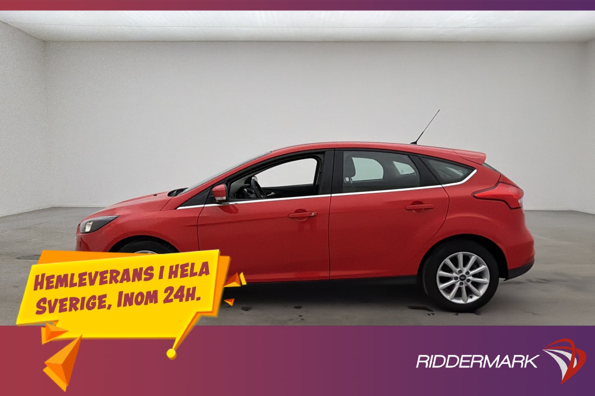 Ford Focus 1.0 EcoBoost Titanium 125hk P-sensor Få-brukare