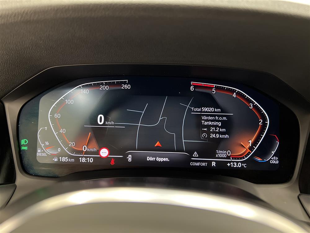 BMW 320d xDrive 190hk M-Sport Cockpit GPS H&K PDC 0,45l/milinteriör