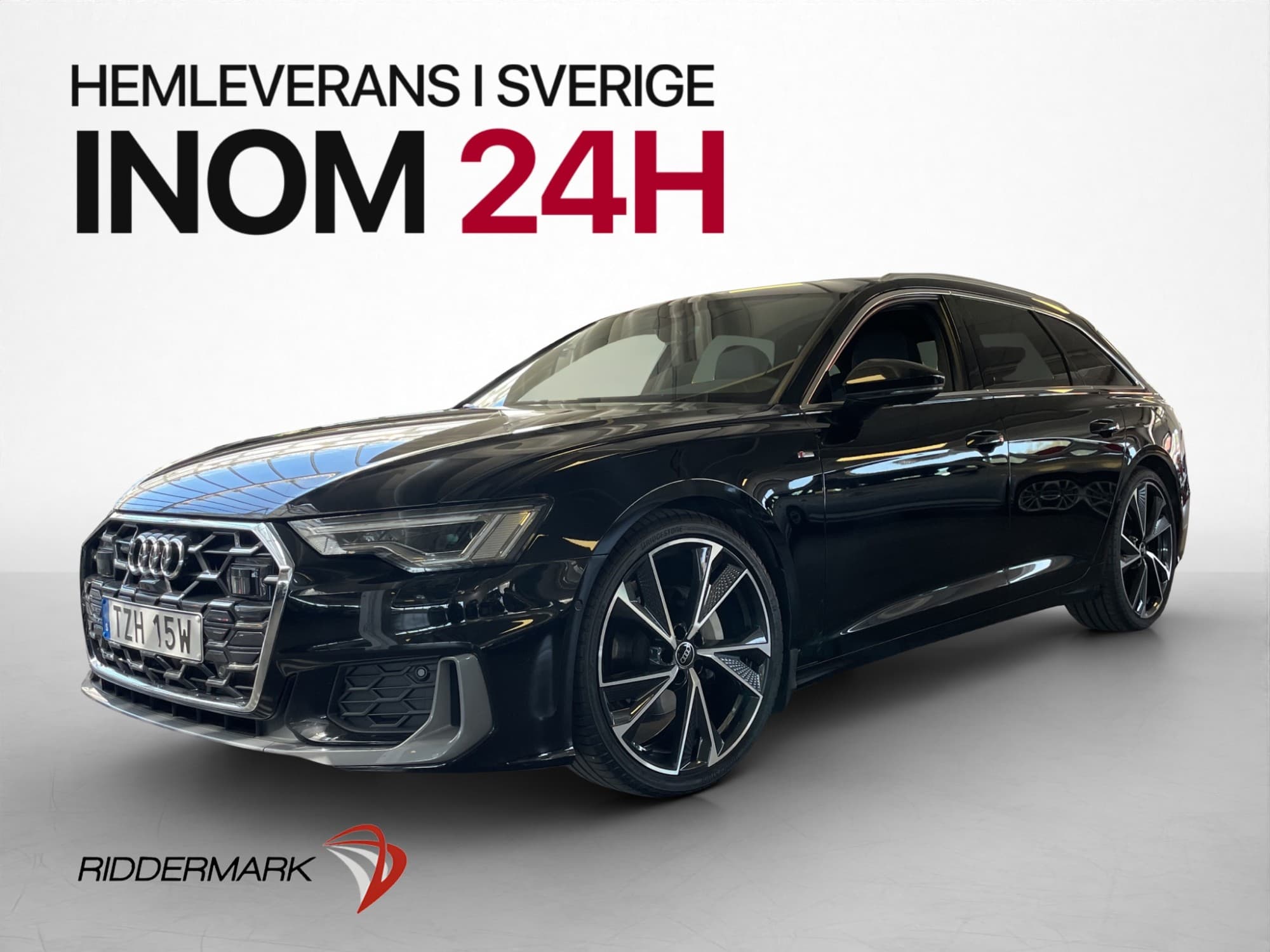 Audi A6 40 TDI Quattro S Line Värmare B&O Cockpit Drag Navi