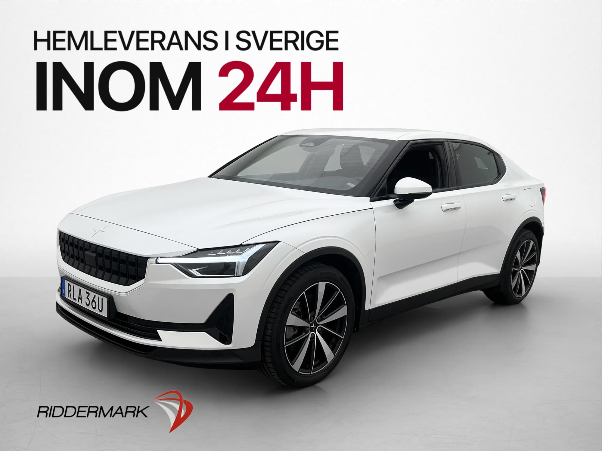 Polestar 2 Long Range Singel Motor Kamera Dragkrok MOMS