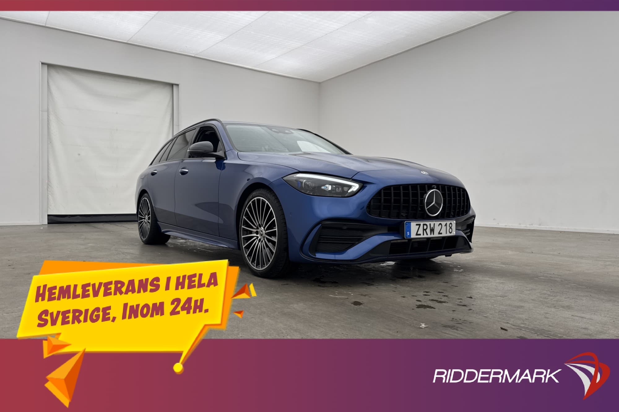 Mercedes-Benz C 220 T AMG Premium Värmare Drag 360°