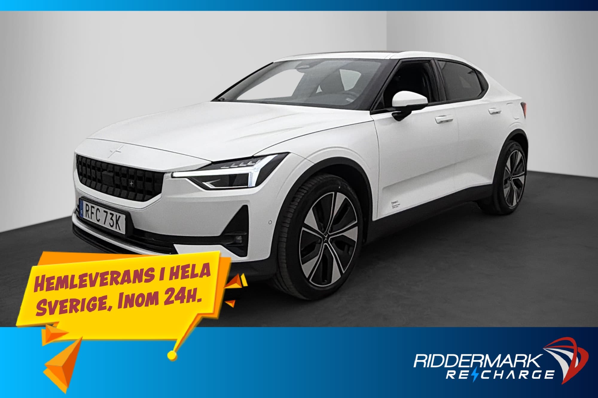 Polestar 2 Long Range Dual Motor Plus Pilot Lite Värm MOMS