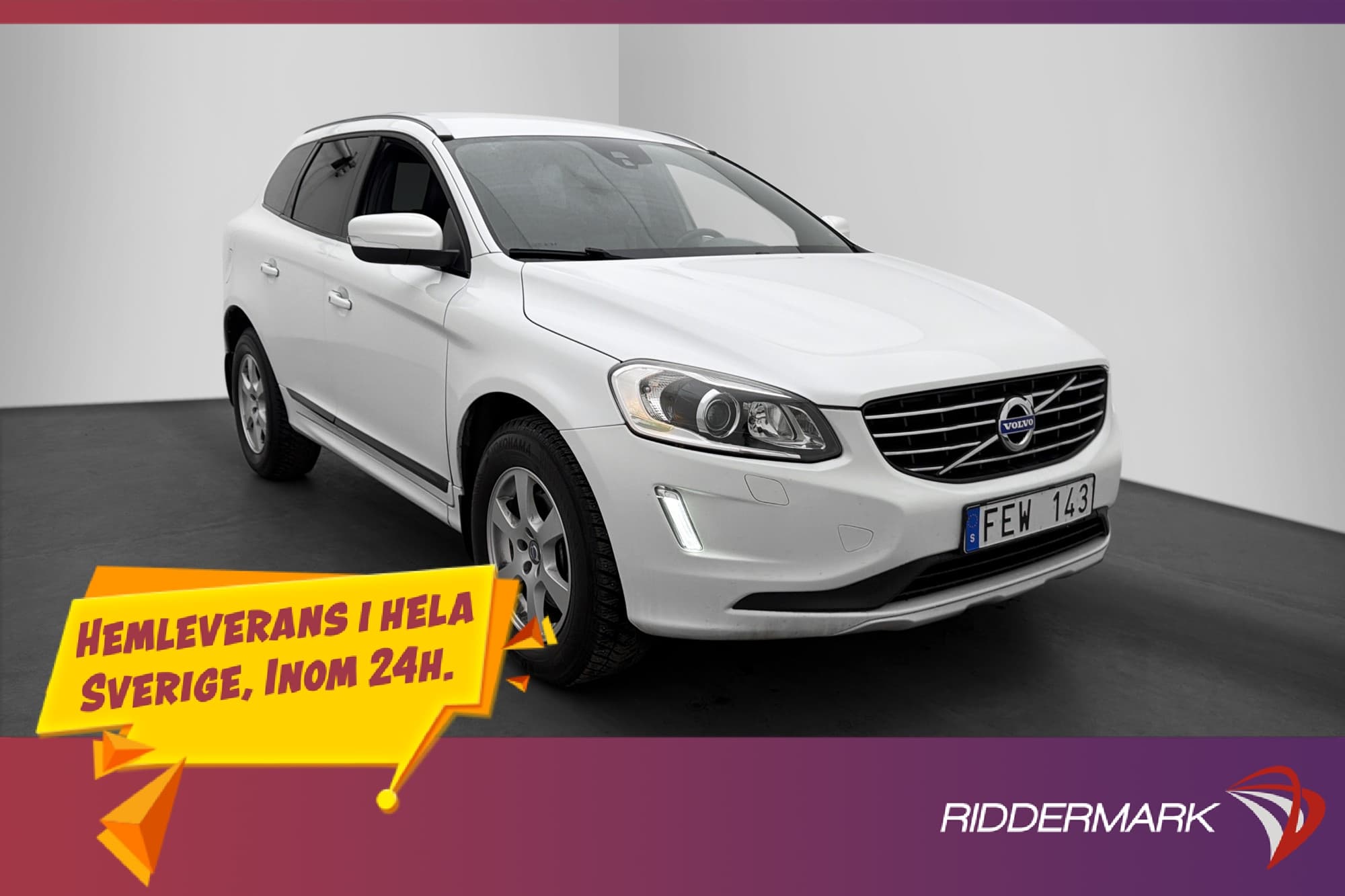 Volvo XC60 D4 181hk AWD Summum Värmare Drag Skinn