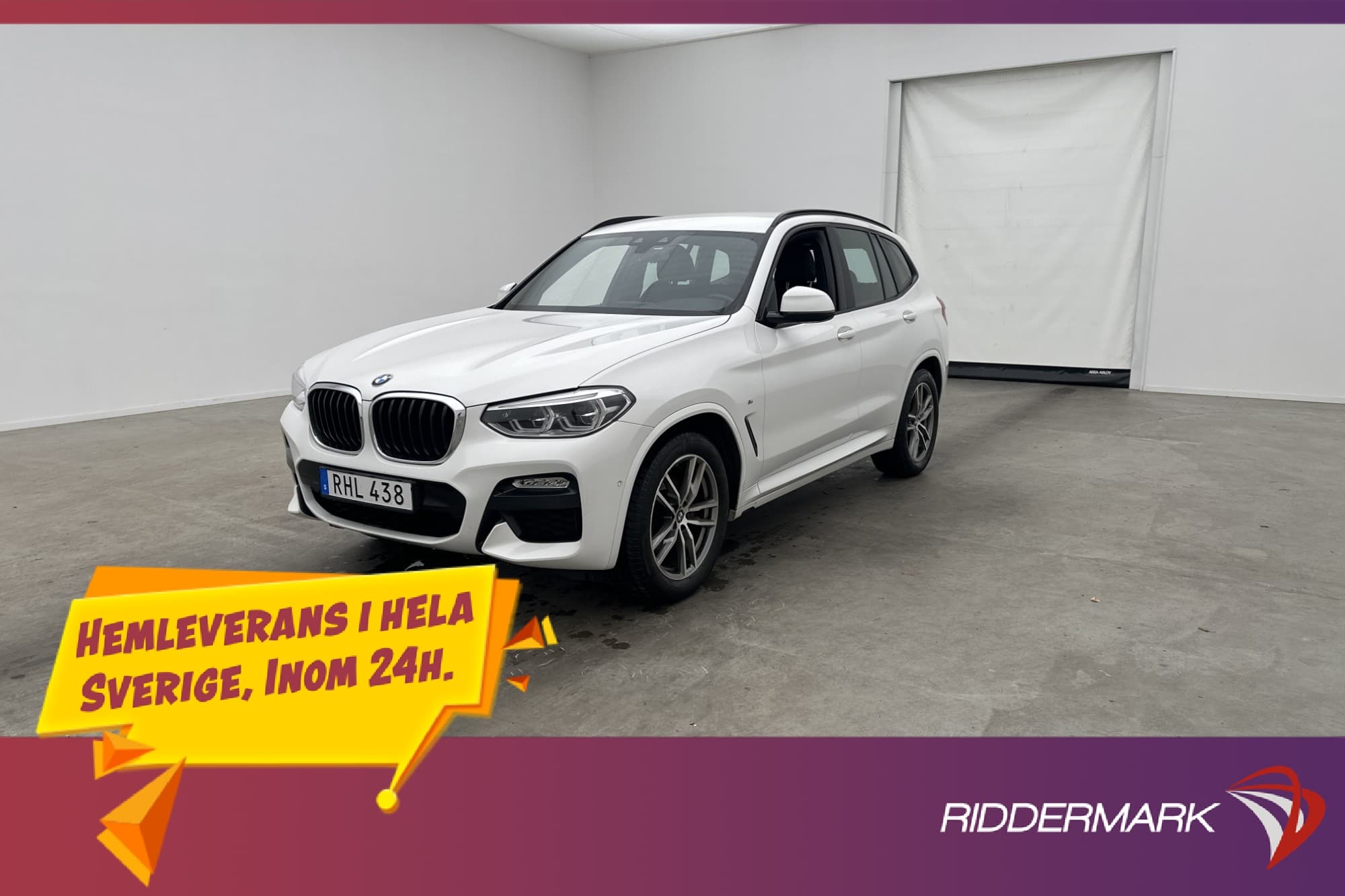 BMW X3 xDrive20d 190hk M Sport Värmare Navi Kamera Rattvärme
