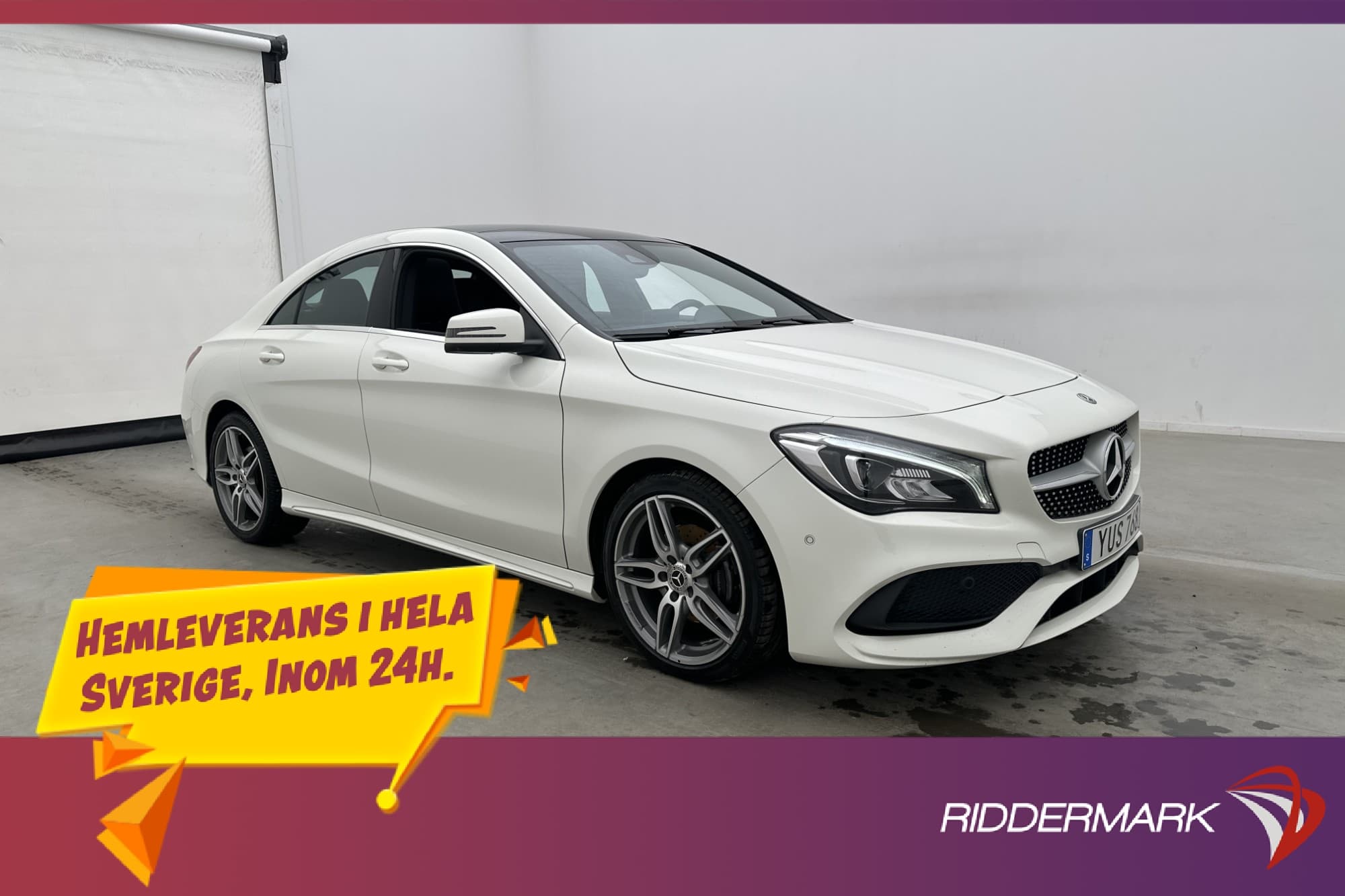 Mercedes-Benz CLA 200 d 4M 136hk AMG Pano B-Kamera Navi