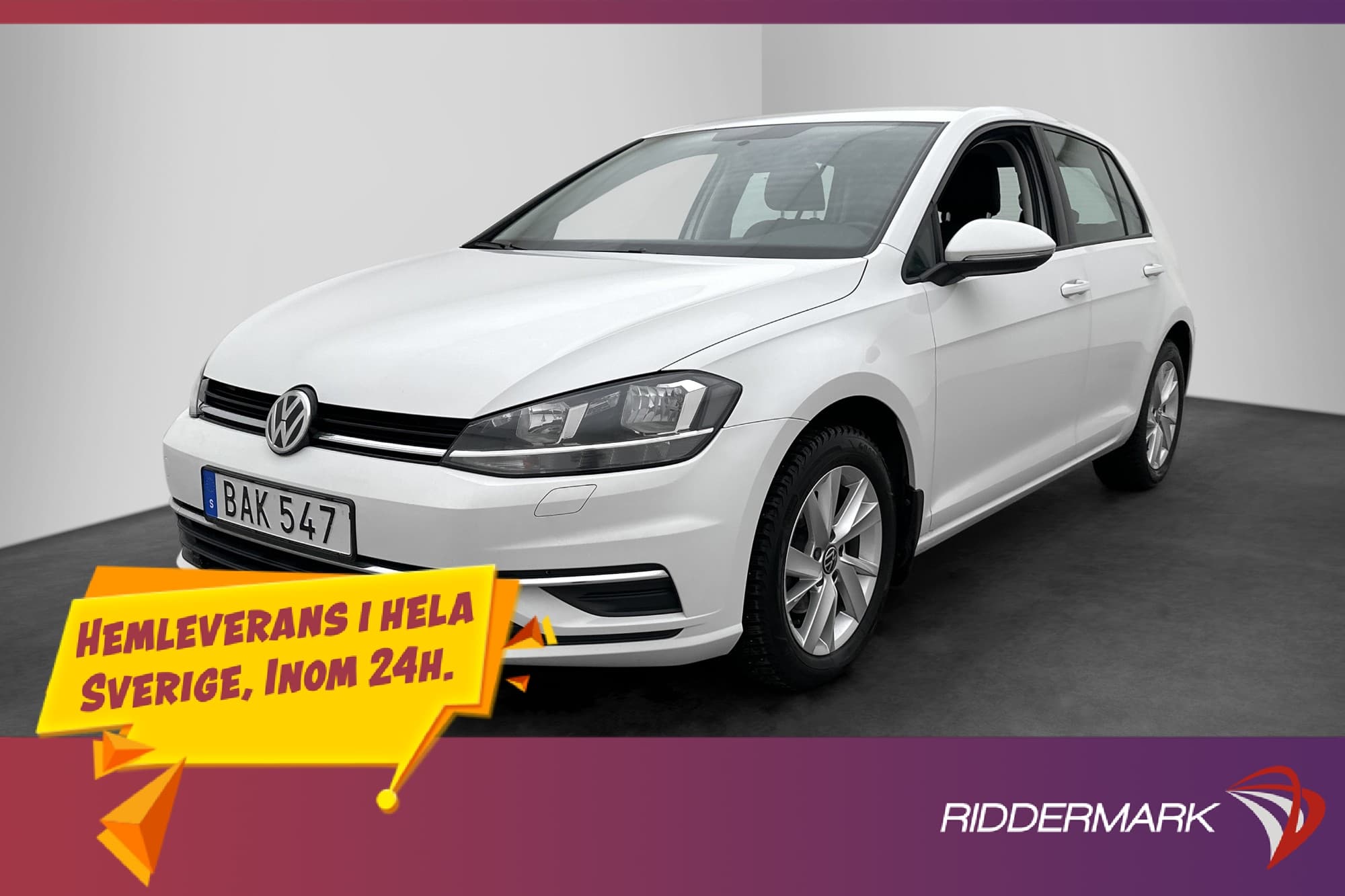 Volkswagen Golf 1.0 TSI 110hk M&K-Värmare CarPlay Adapt-Fart