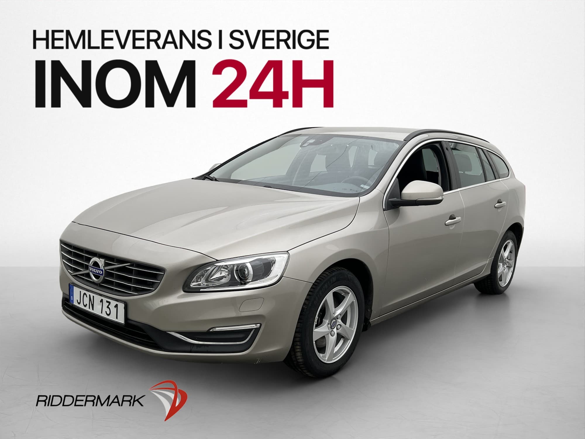 Volvo V60 D2 120hk Momentum Värmare Dragkrok Rattvärme VOC