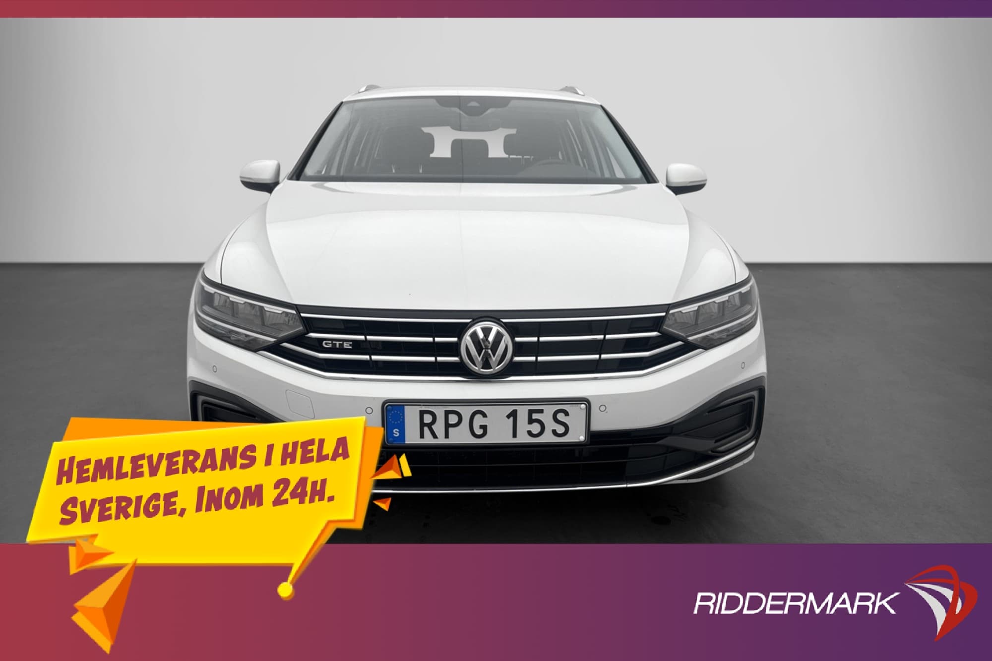 Volkswagen Passat GTE 2 Brukare Backkamera Dragkrok