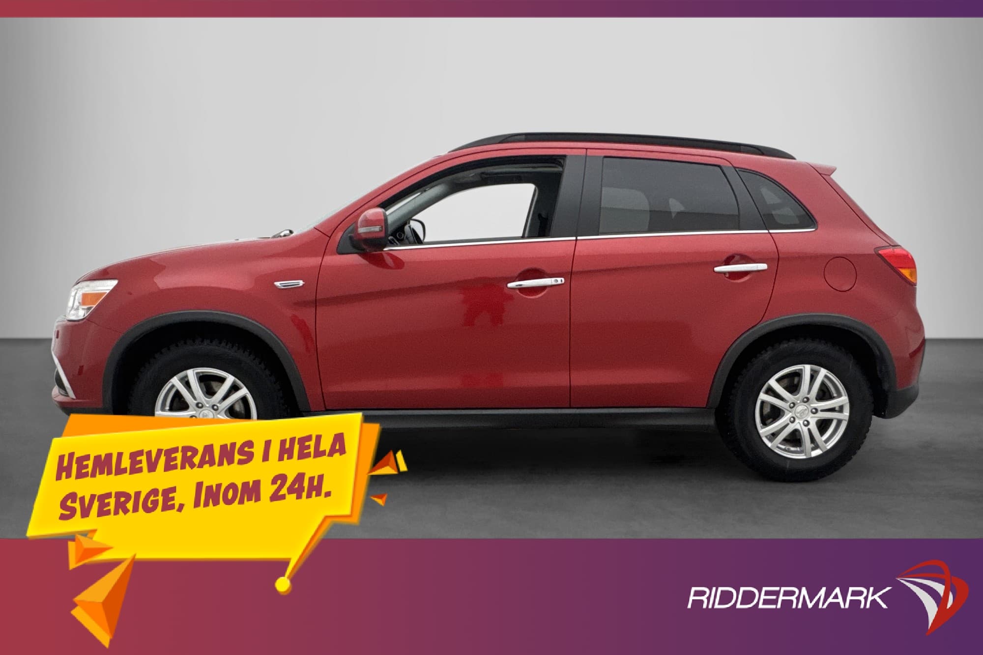 Mitsubishi ASX 1.6 117hk Panorama Kamera Keyless Farthållare