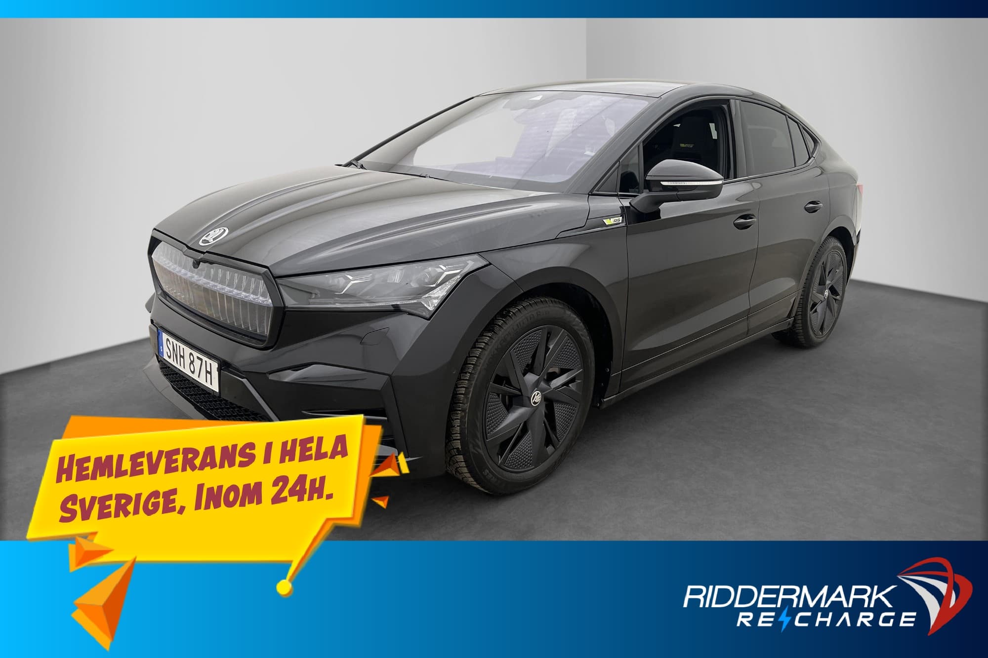 Skoda Enyaq Coupé RS 299hk AWD Värmare Pano 360° Rattvärme