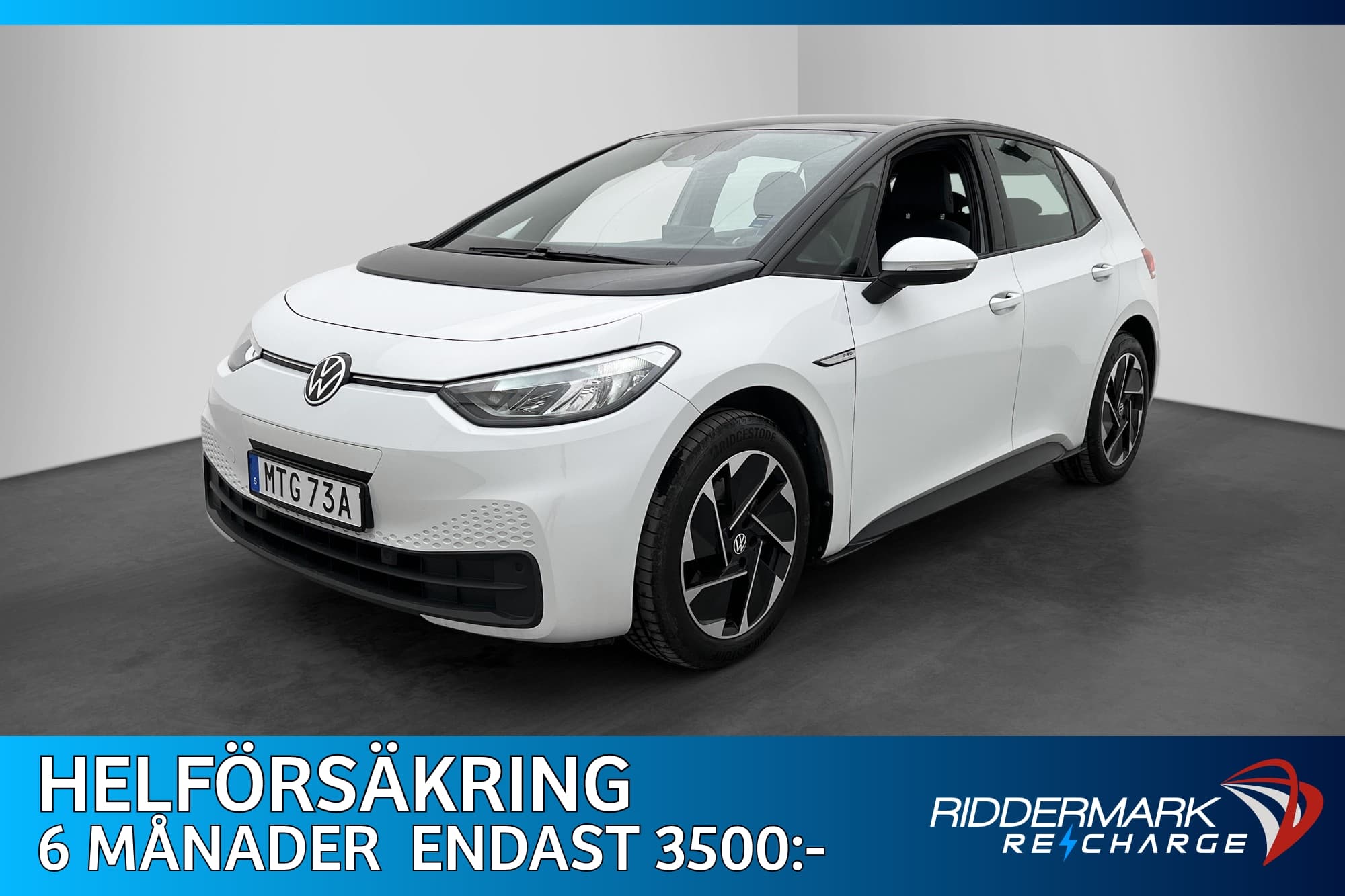 Volkswagen ID.3 Pro Performance 204hk Navi P-Sensorer MOMS