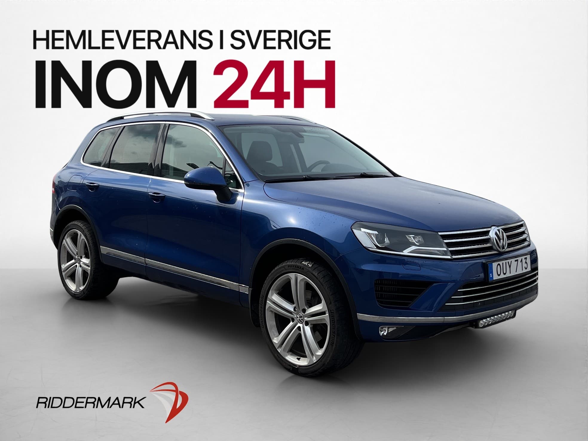 Volkswagen Touareg 3.0 V6 TDI 4M 204hk Drag Värmare Skinn