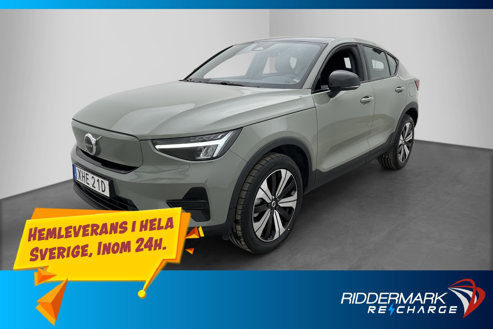 Volvo C40 Recharge Single Motor 231hk Core Pano Drag MOMS