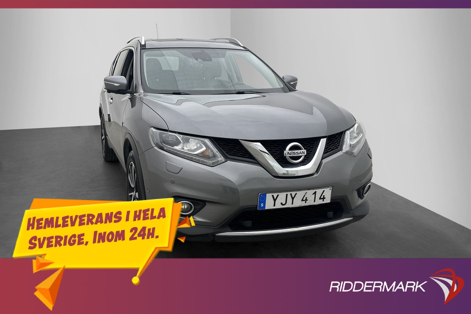 Nissan X-Trail 1.6 DIG-T Tekna Pano 360° Skinn Navi Drag