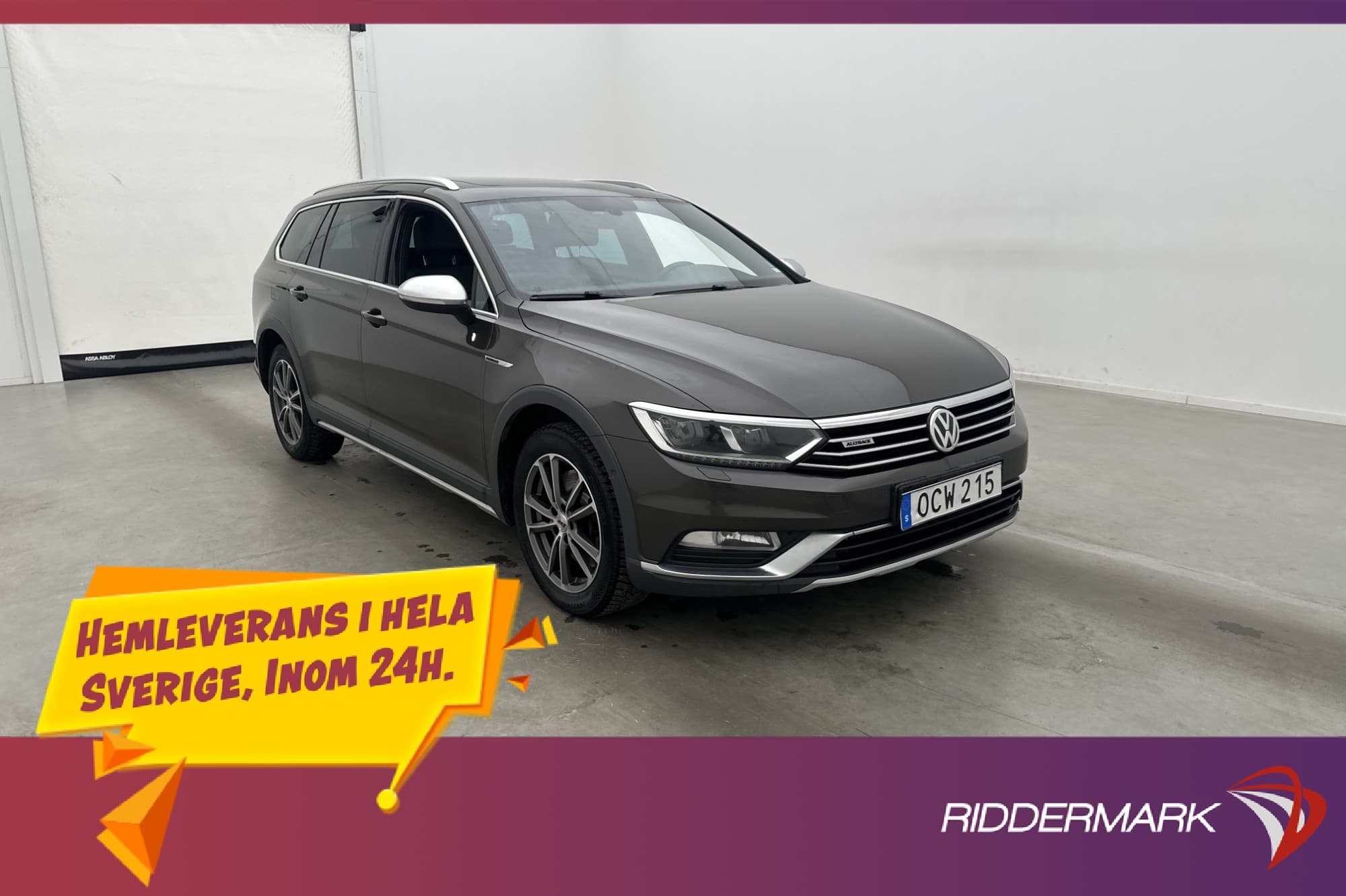 Volkswagen Passat Alltrack 2.0 TDI 4M GTS Pano Skinn 240hk