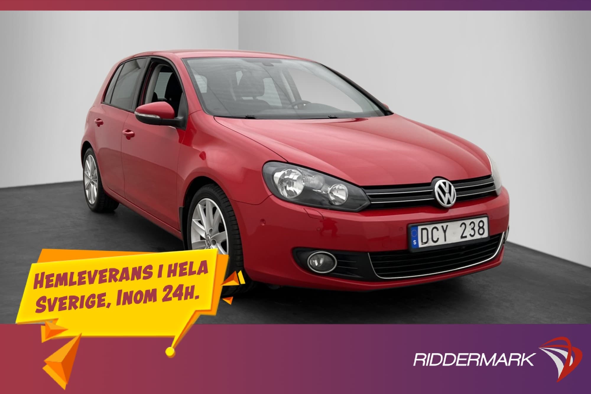 Volkswagen Golf 1.4 TSI 160hk GT Dragkrok Farthållare