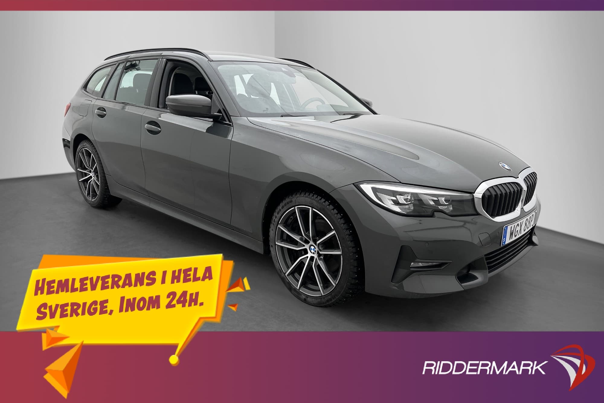 BMW 320 d xDrive 190hk Sport line Navigator CarPlay Sensorer