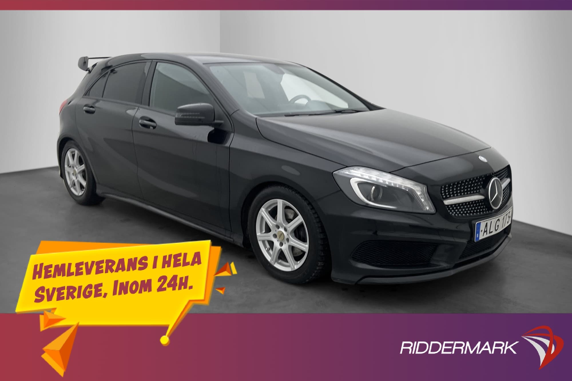 Mercedes-Benz A 180 CDI AMG Kamera Sportstolar LED SV-Såld