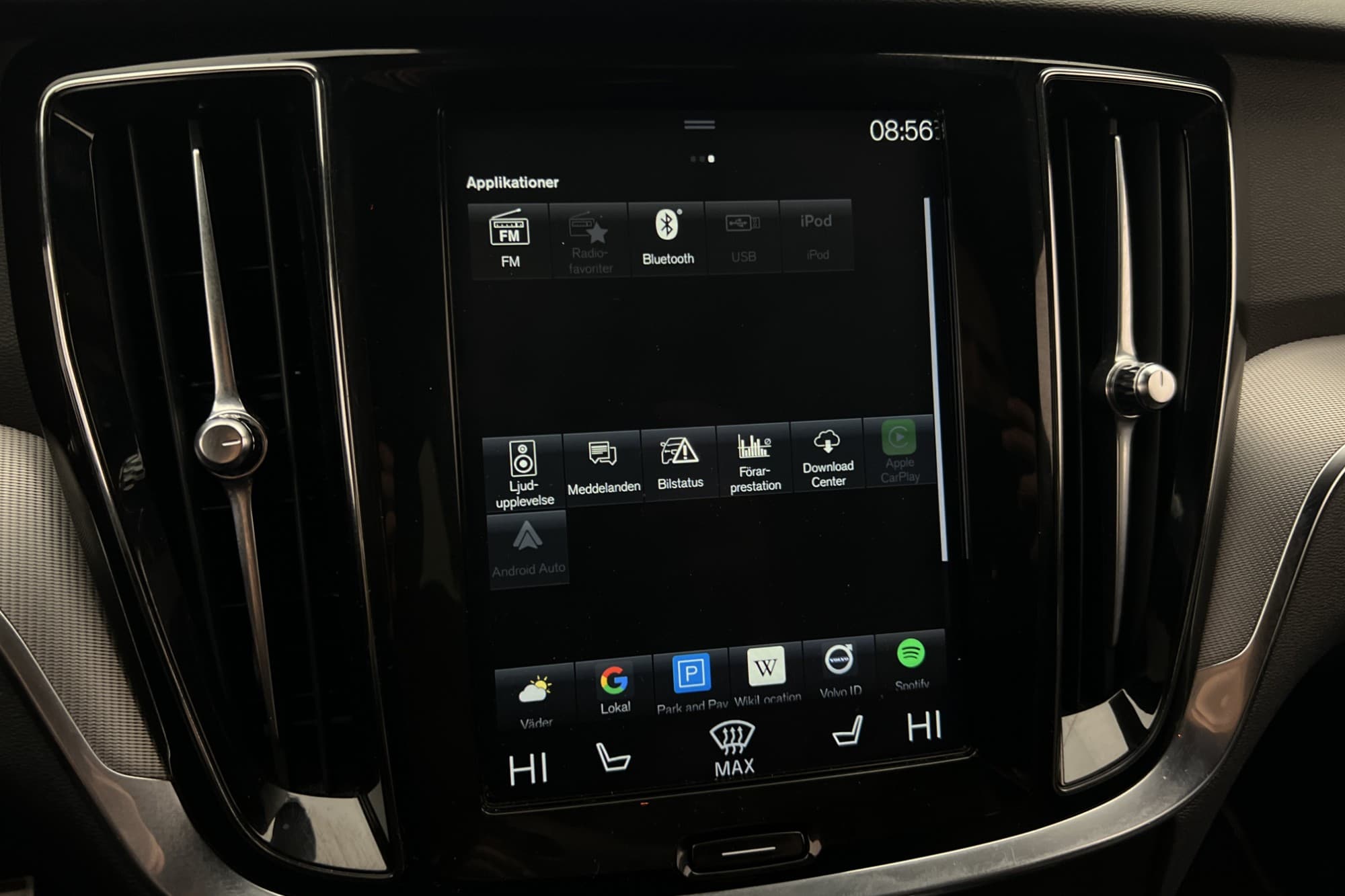 Volvo V60 Recharge T6 R-Design H/K Värmare Skinn VOC Drag