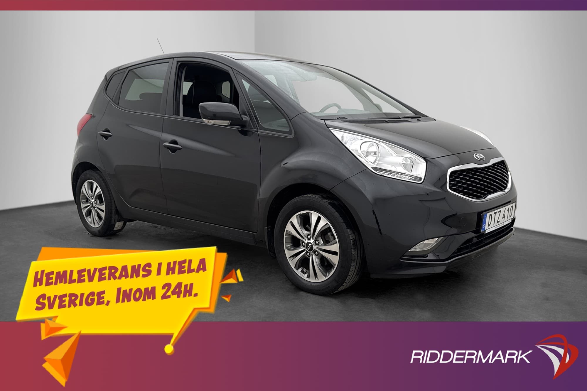 Kia Venga 1.6 CVVT 125hk Comfort Rattvärme Sensorer