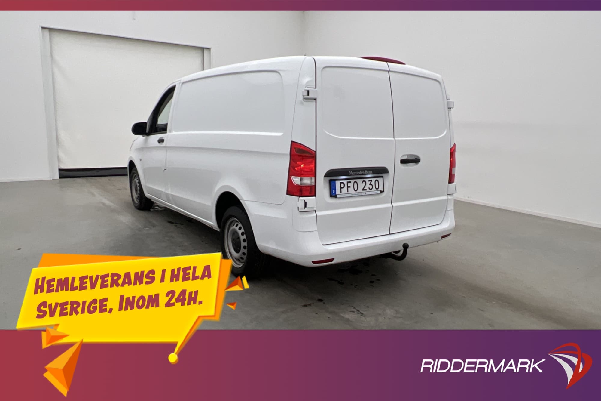 Mercedes-Benz Vito L2 114 Värmare 3-Sits Dragkrok Moms