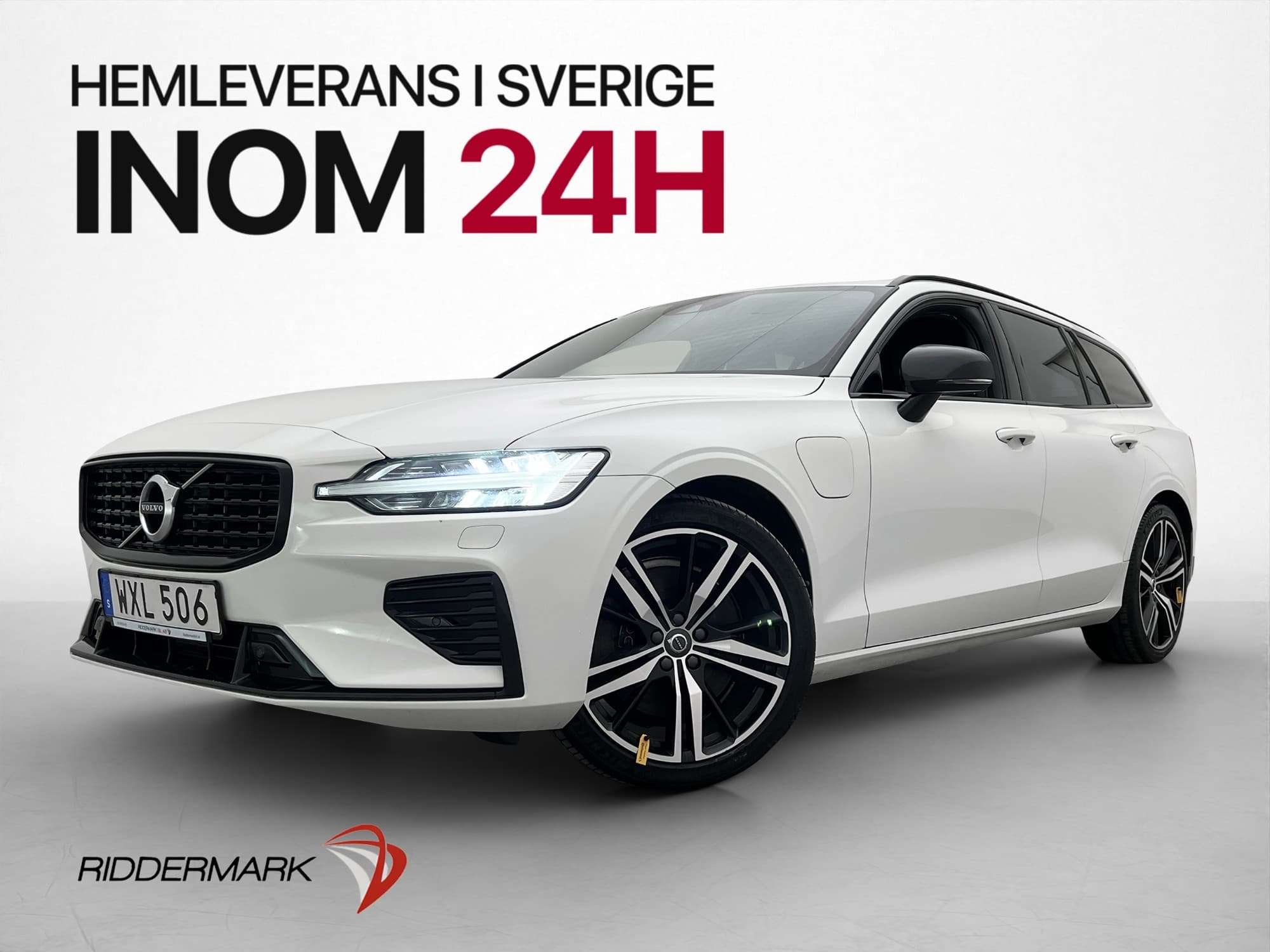Volvo V60 T8 392hk AWD R-Design Värmare VOC Kamera Rattvärme