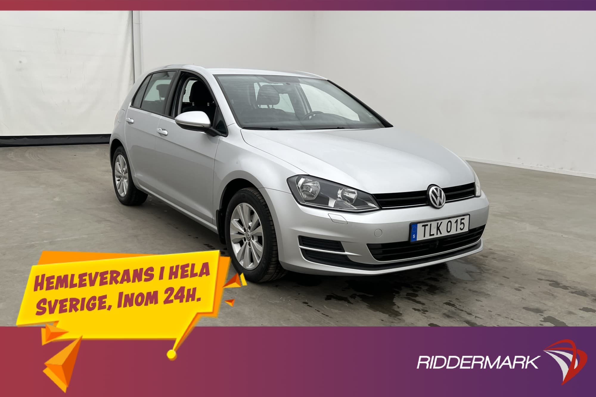 Volkswagen Golf 1.2 TSI 110hk Adapt-fart CarPlay 0,49L/Mil