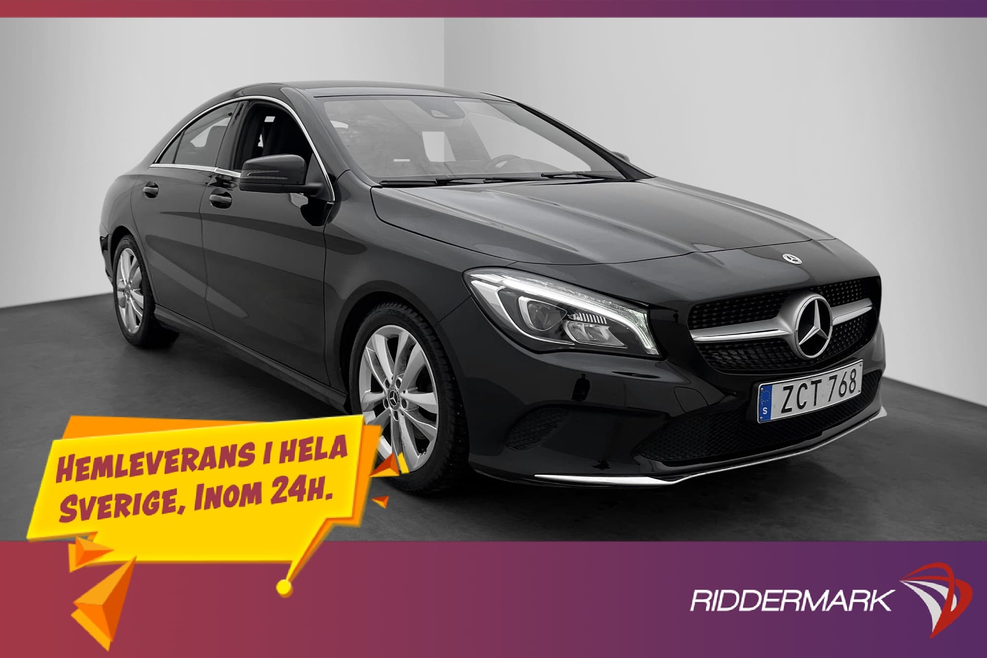 Mercedes-Benz CLA 200 7G-DCT 156hk Sportstolar Keyless LED