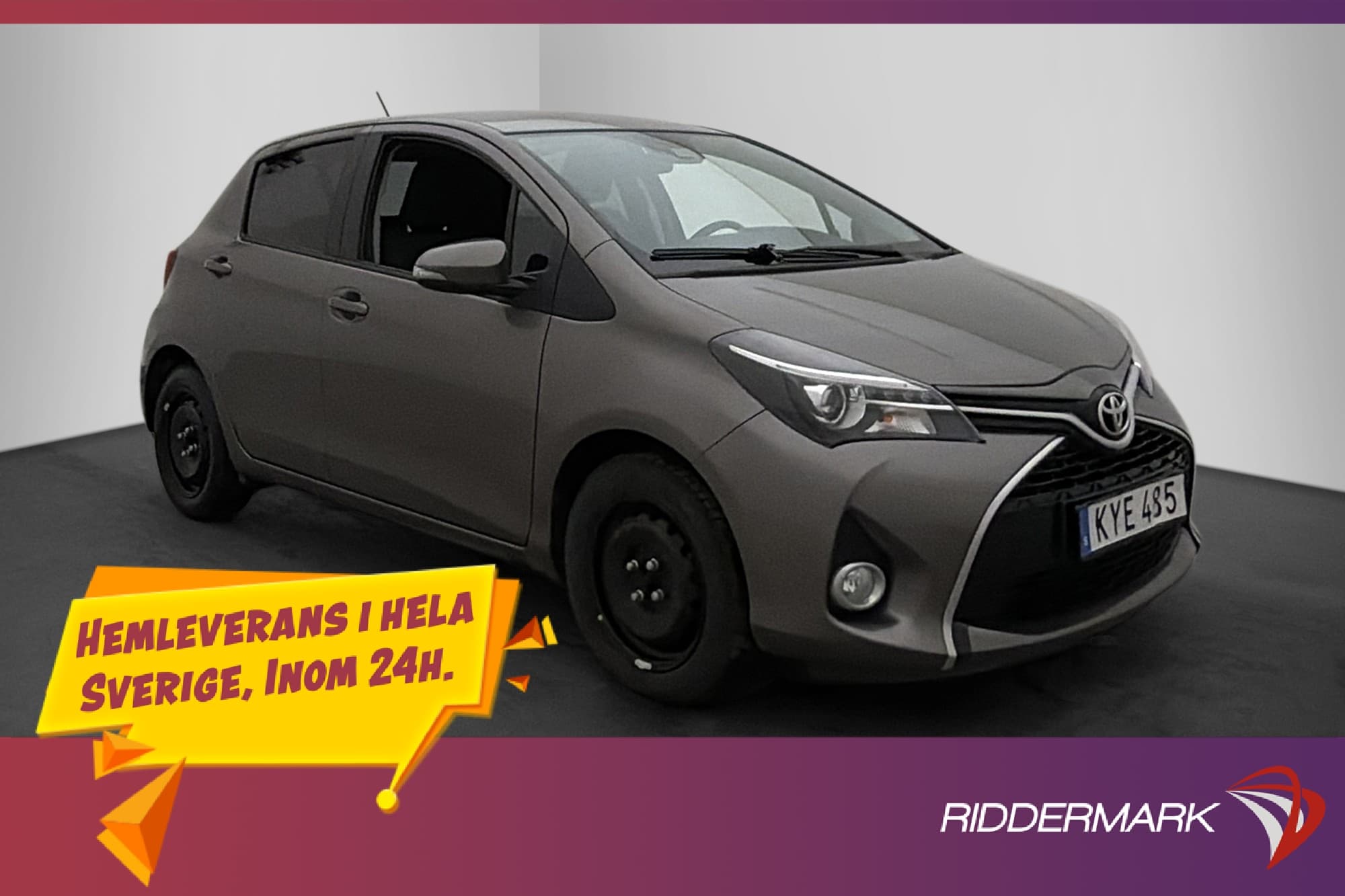 Toyota Yaris 1.33 Dual VVT-i 99hk Style Kamera Farthållare