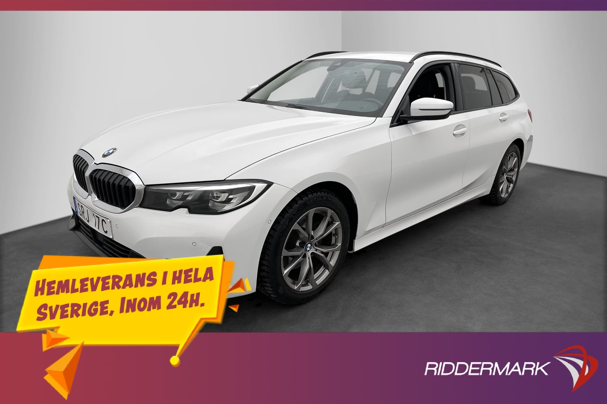 BMW 320 d Touring Sport line Drag Kamera Navi Halvskinn