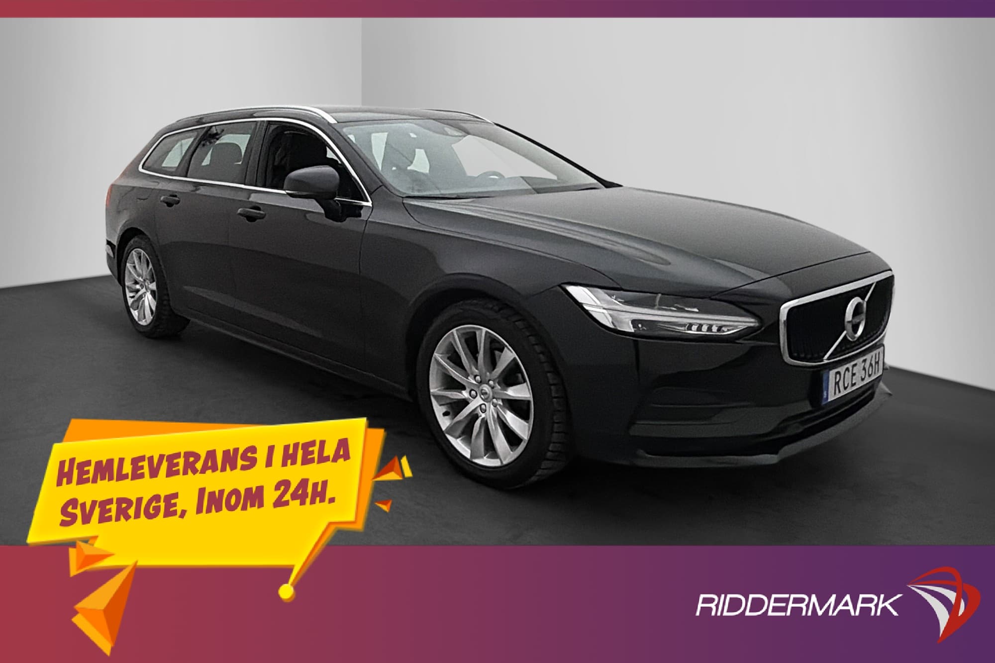 Volvo V90 D4 Momentum MOMS Värmare VOC Halvskinn Sensorer