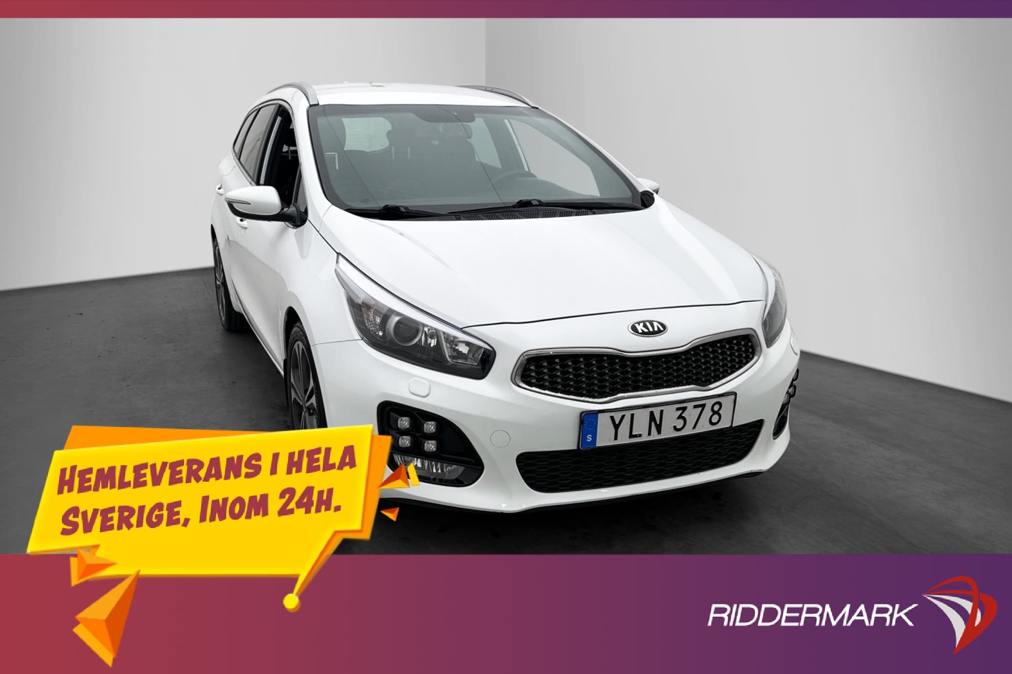 Kia Ceed Sportswagon 1.6 GDI 135hk GT-Line Kamera CarPlay