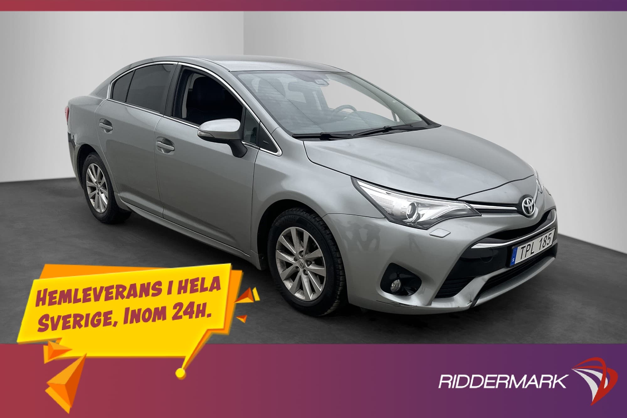 Toyota Avensis 2.0 Kamera Navi Halvskinn Keyless Få brukare