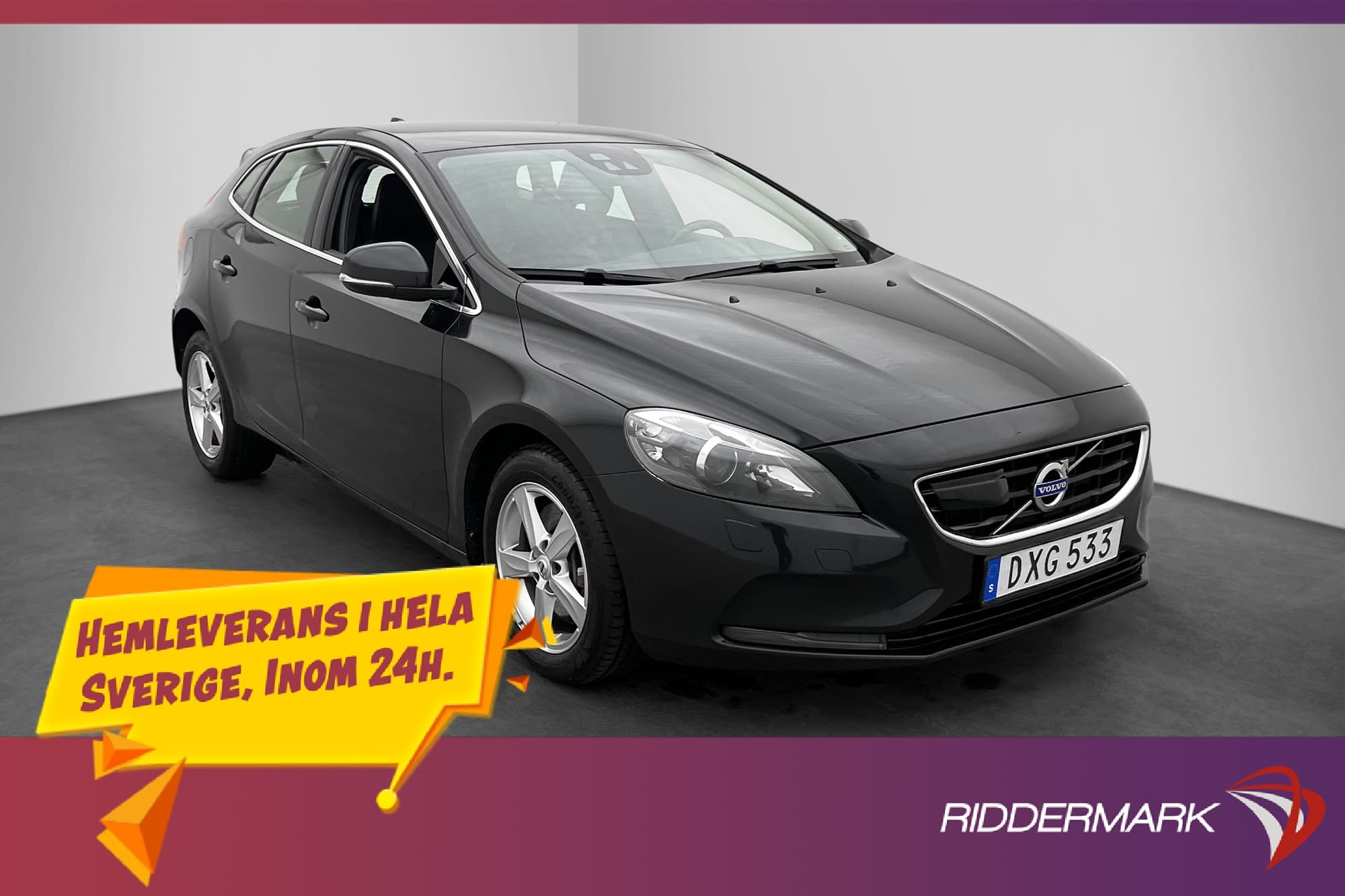 Volvo V40 D4 190hk Momentum Värmare Adaptiv VOC BLIS