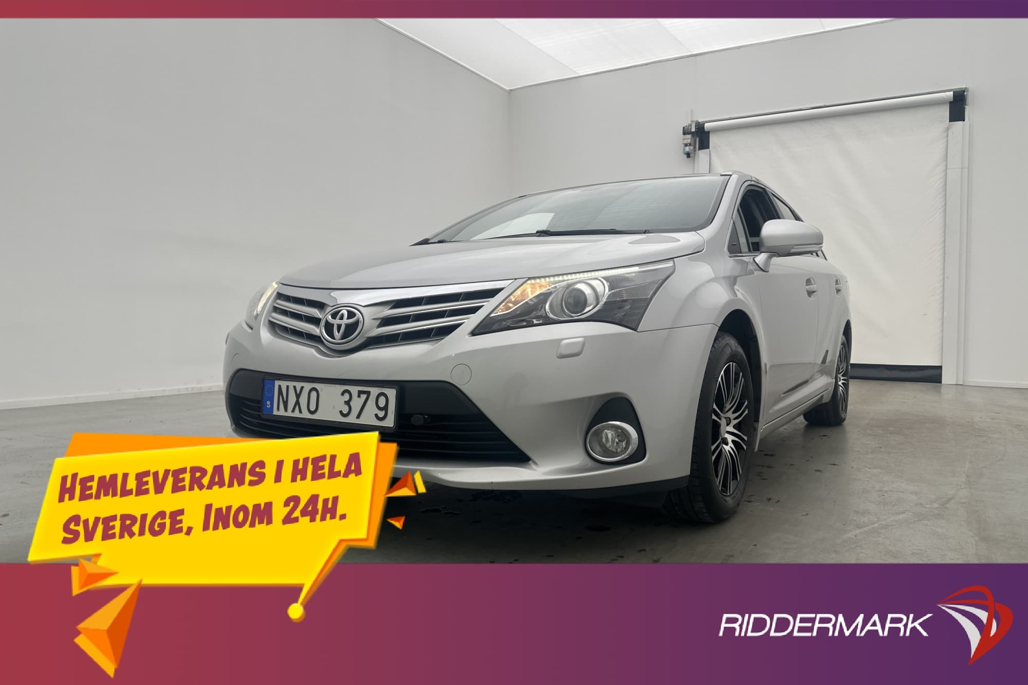 Toyota Avensis Kombi 147hk Business M&K-Värmare Kamera Drag