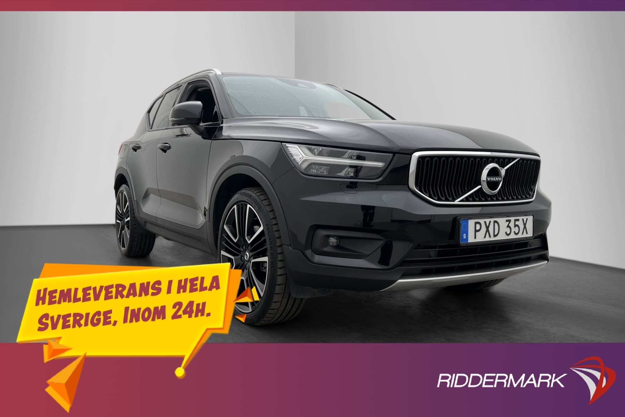 Volvo XC40 B4 Momentum VOC Värm H/K Kamera CarPlay Elstolar