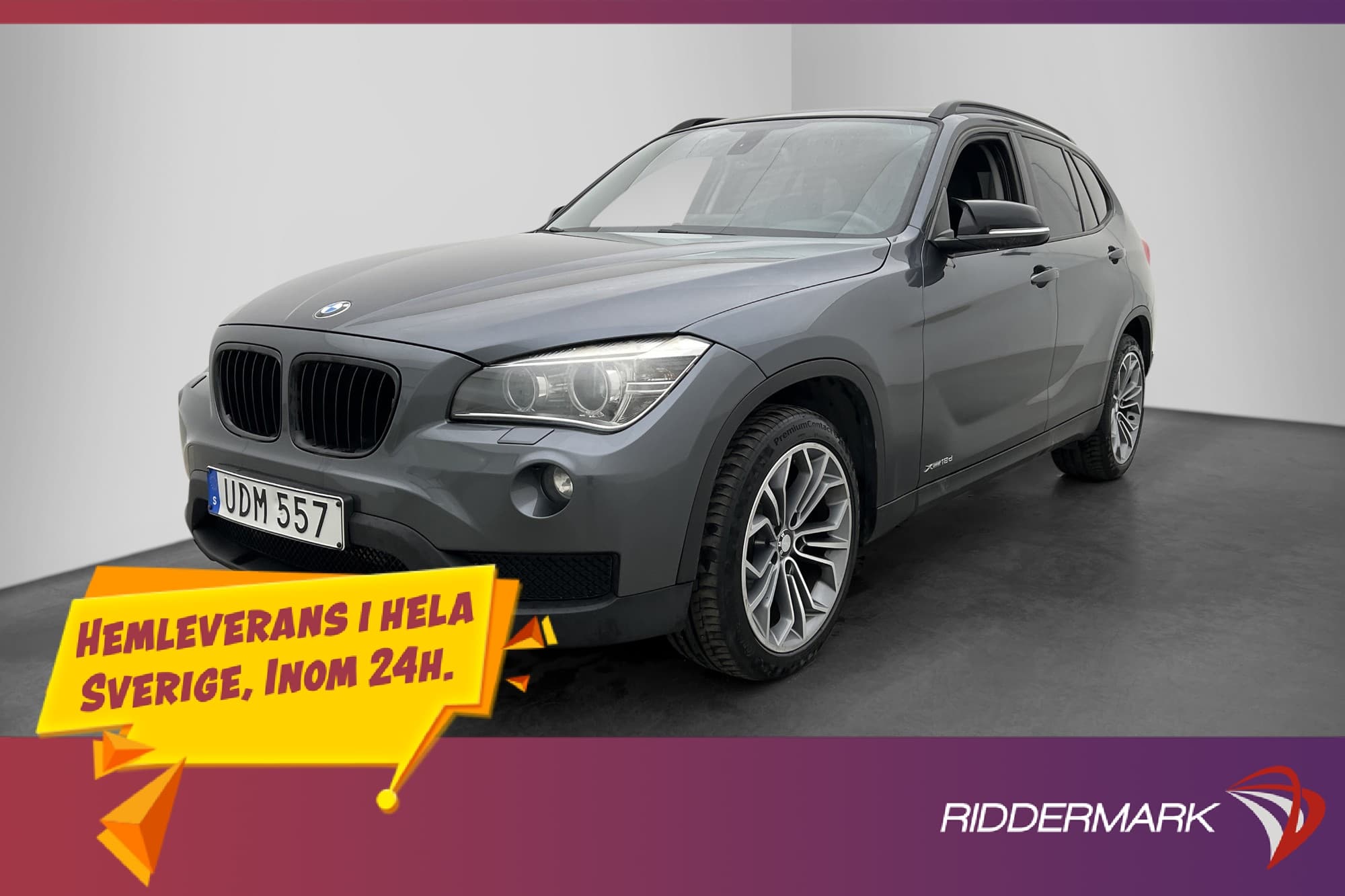 BMW X1 xDrive18d Skinn Kamera Rattvärme Dragkrok