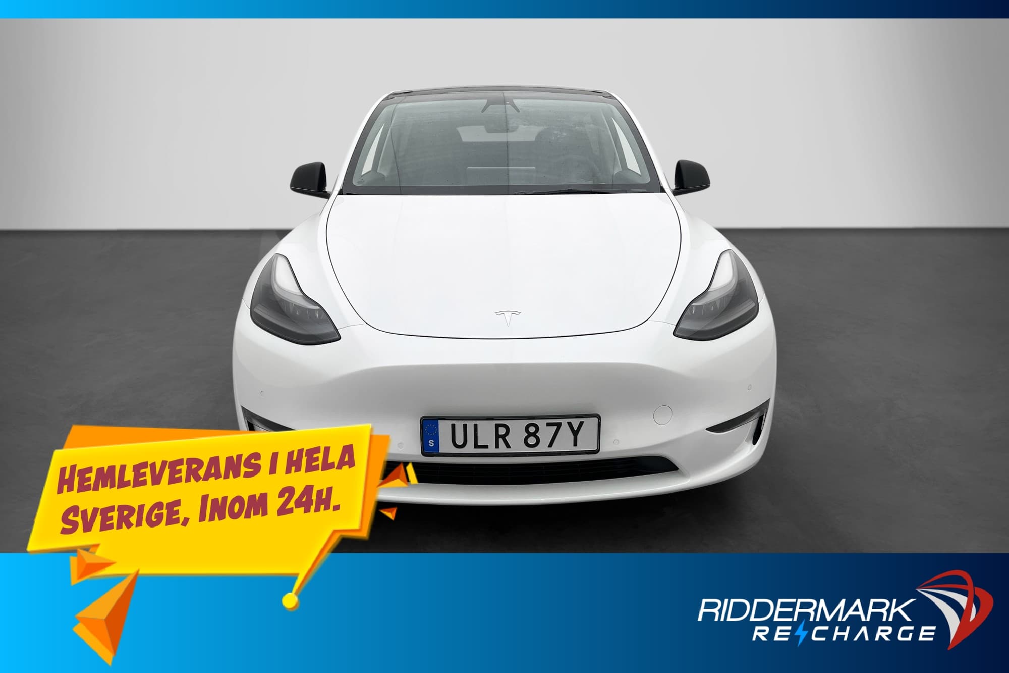 Tesla Model Y Long Range AWD AP Dragkrok Värmare